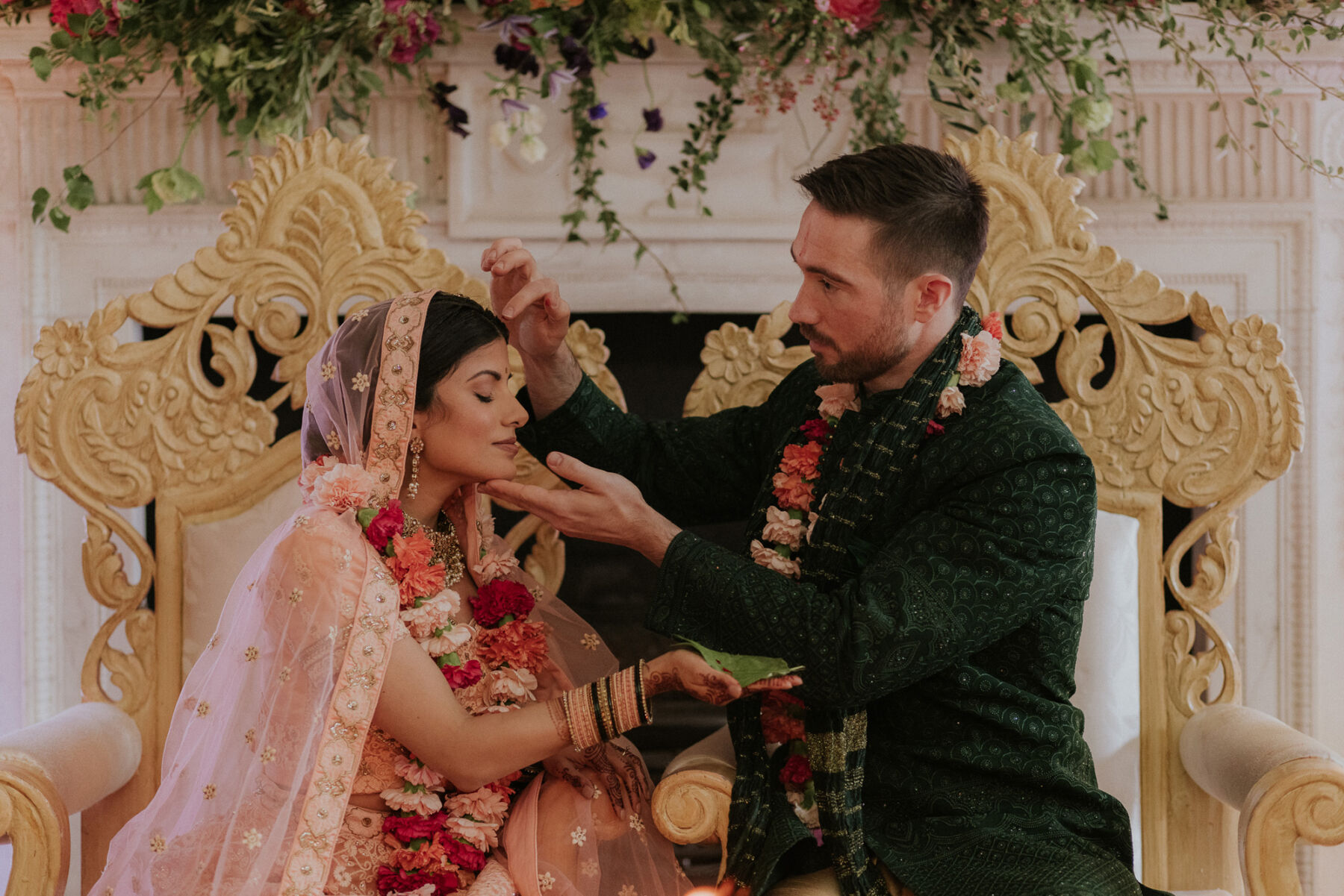 Indian Hindu wedding ceremony - multicultural wedding