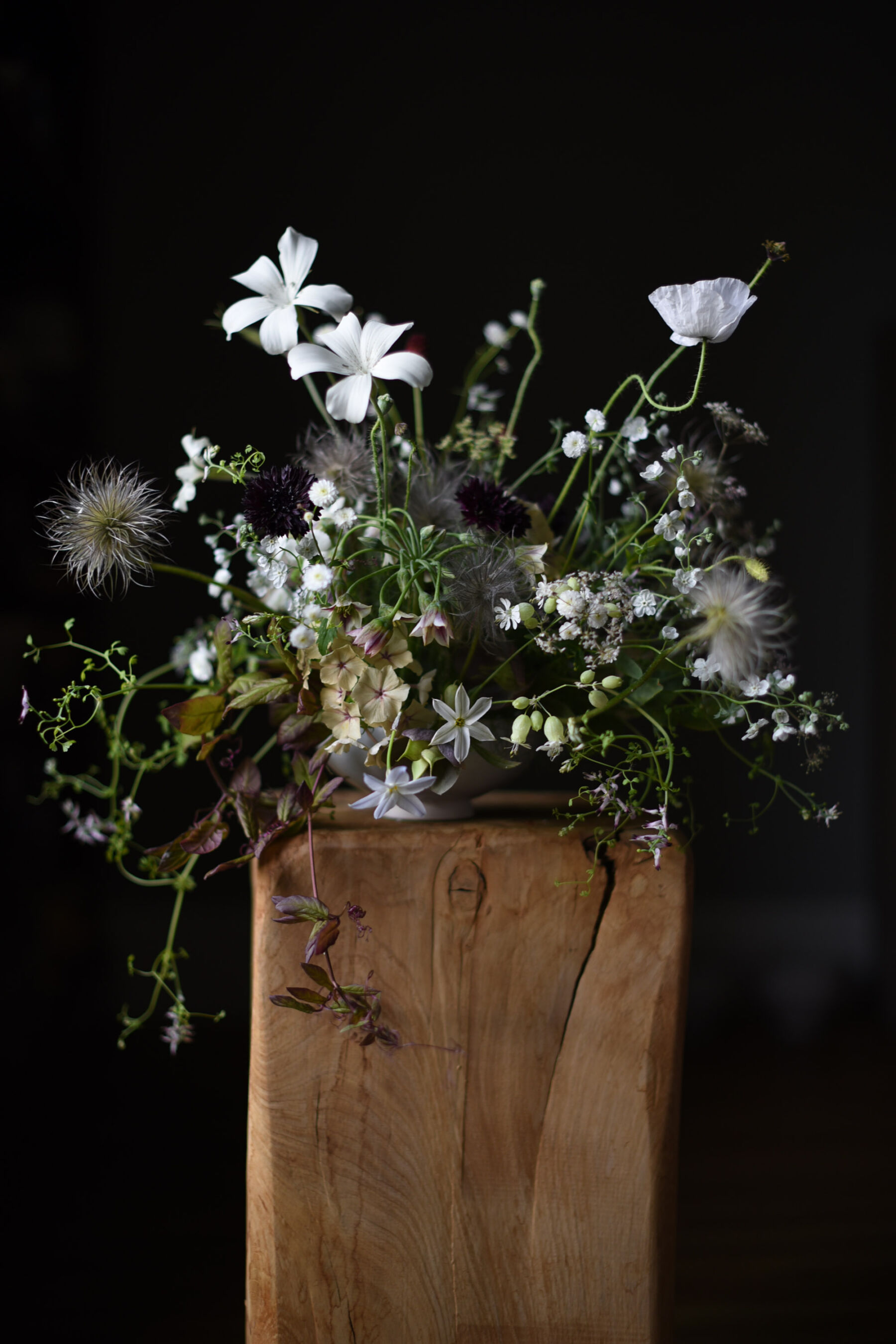 Simply By Arrangement Wedding Flowers Installation