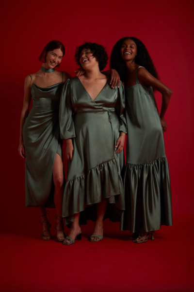 Sister by Halfpenny London: Modern Bridesmaids Dresses to Suit Every Body