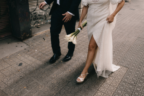 An Immaclé Dress for a Barcelona Wedding Inspired by Fashion, Architecture & Design
