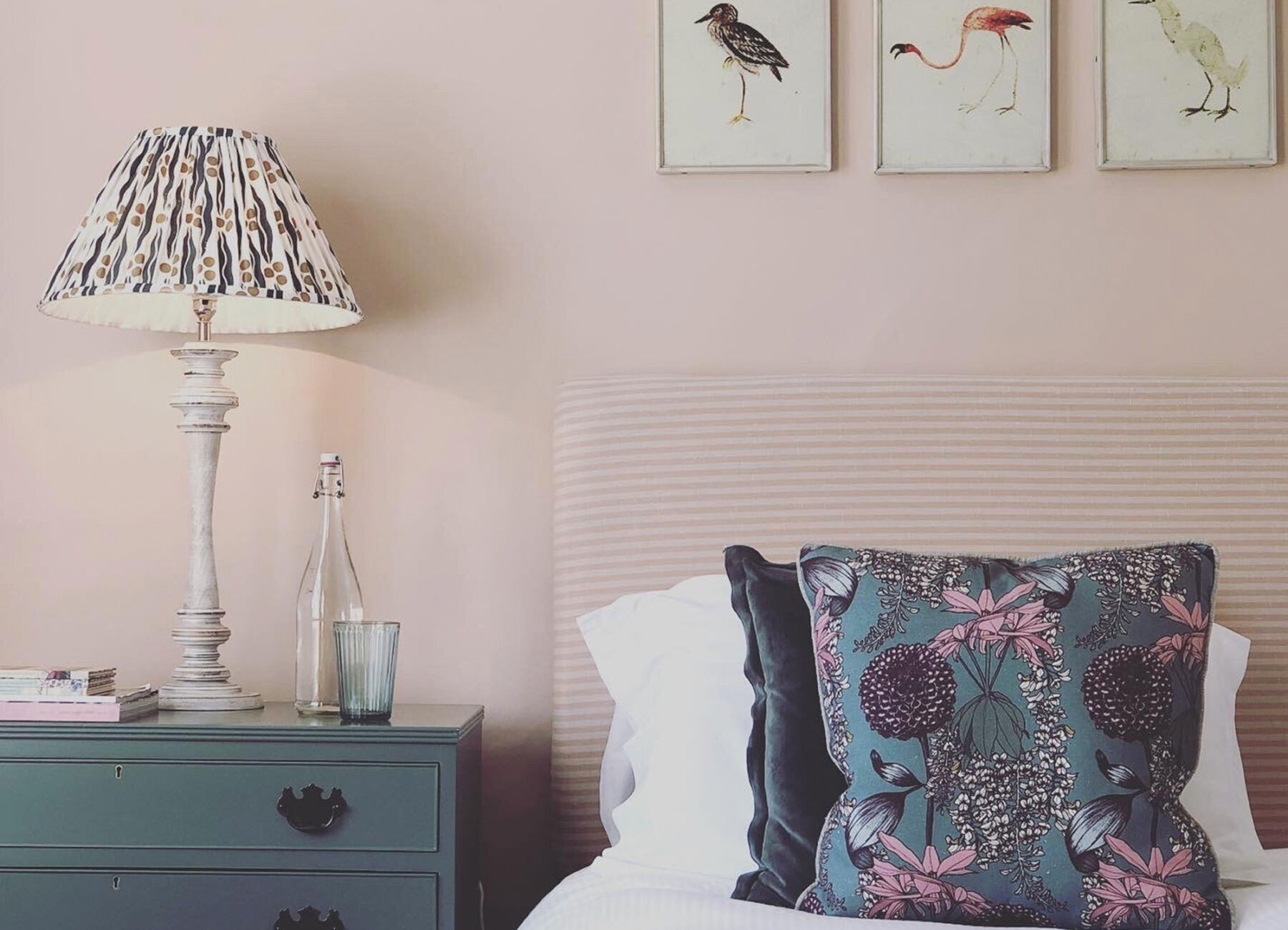 Beautiful bedroom at The Bg House on The Hill, Wales - hen party exclusive hire