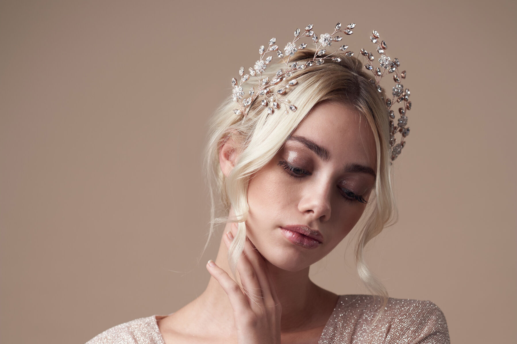 Debbie Carlisle bridal headpieces - Goddess Collection
