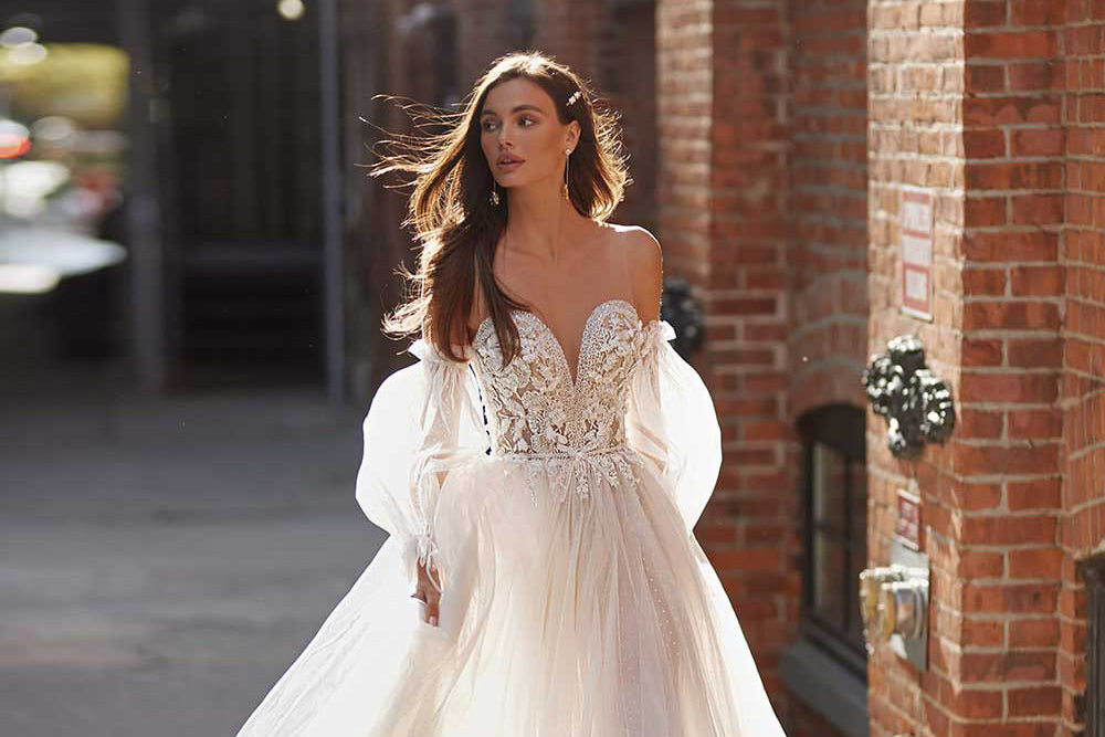 Wona wedding dress Florianni Liverpool bridal boutique