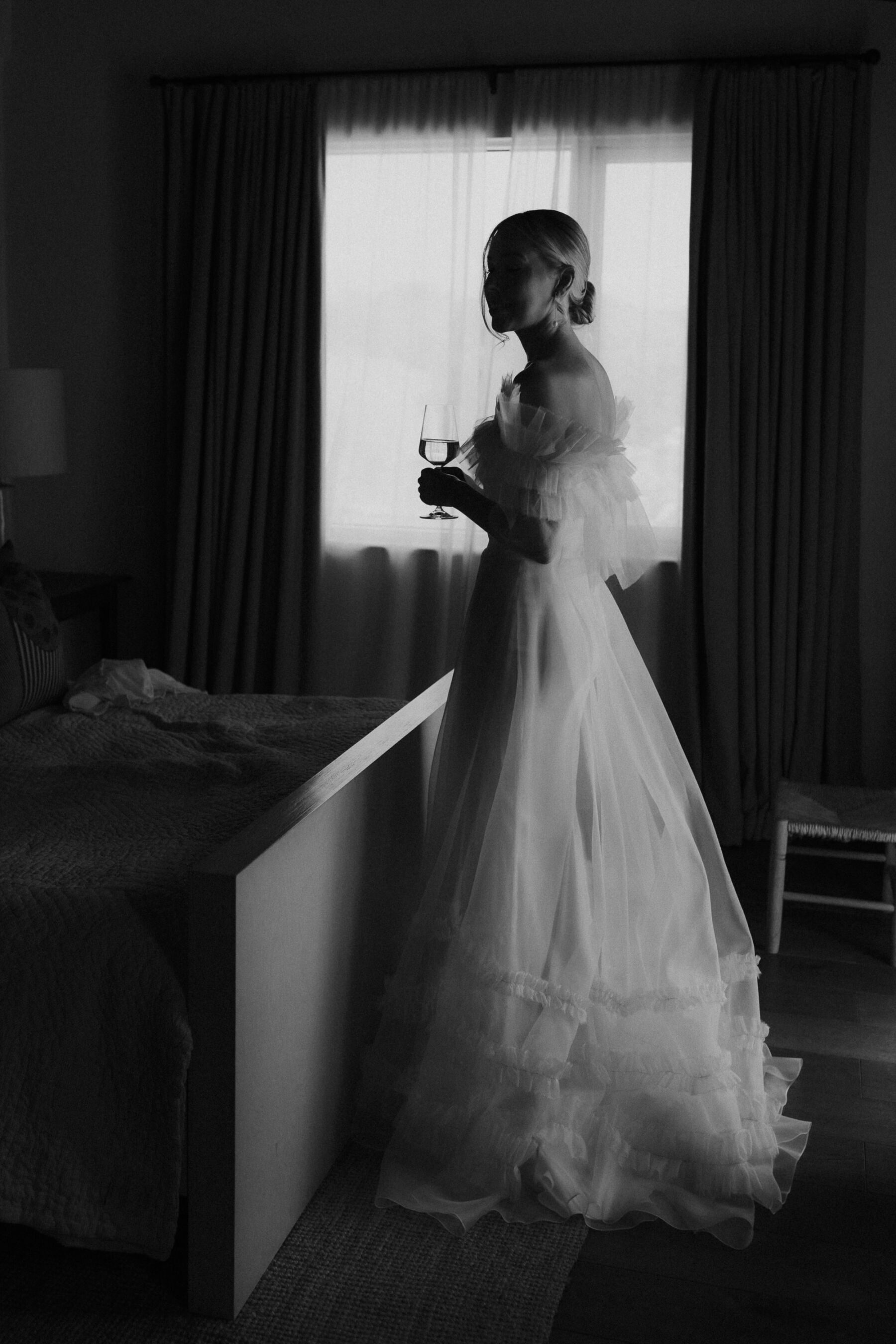 Alice in Halfpenny London for her Elegant English Vineyard Wedding 8 Halfpenny London bride Maja Tsolo Photography 11