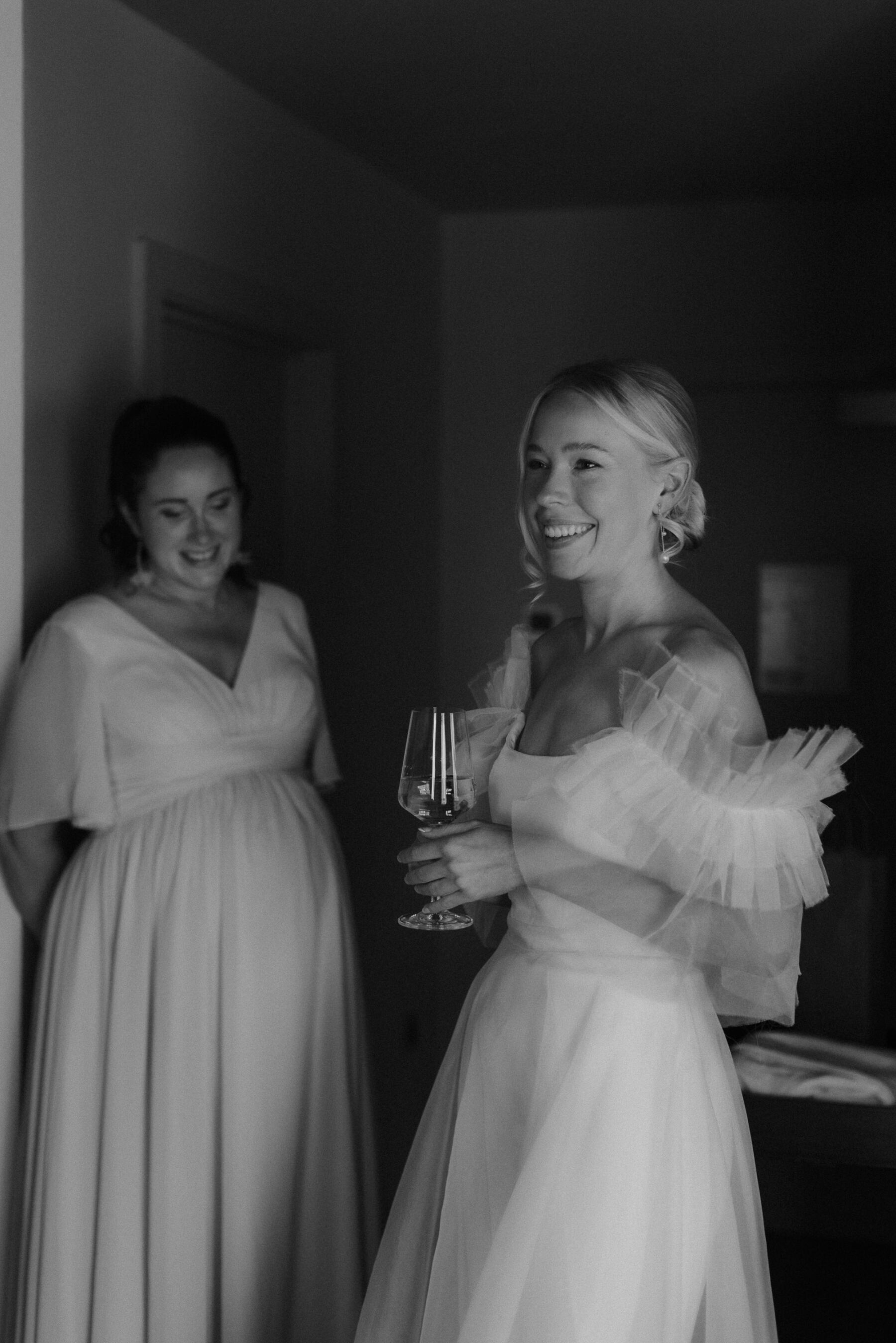 Alice in Halfpenny London for her Elegant English Vineyard Wedding 7 Halfpenny London bride Maja Tsolo Photography 12