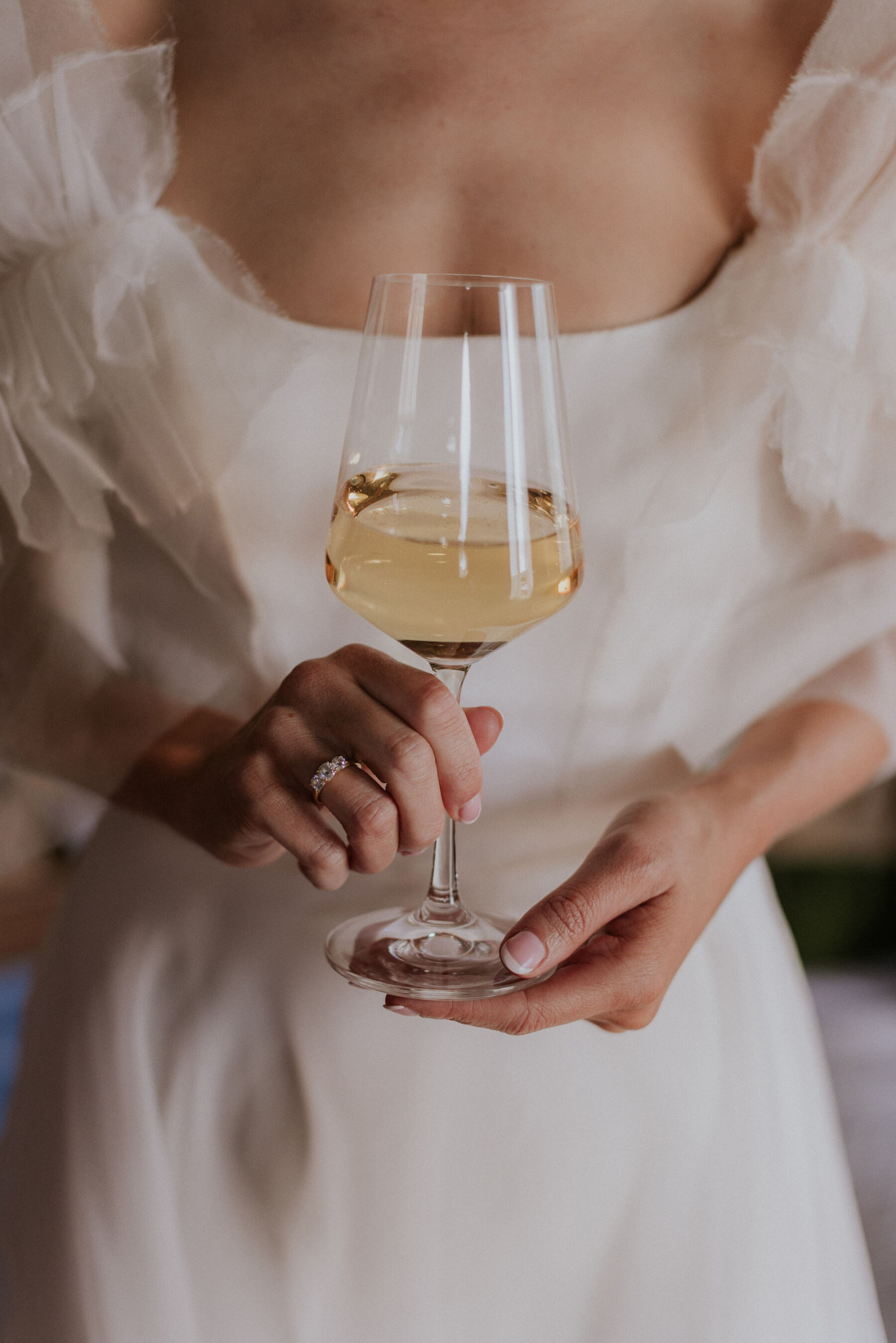 Alice in Halfpenny London for her Elegant English Vineyard Wedding 4 Halfpenny London bride Maja Tsolo Photography 13