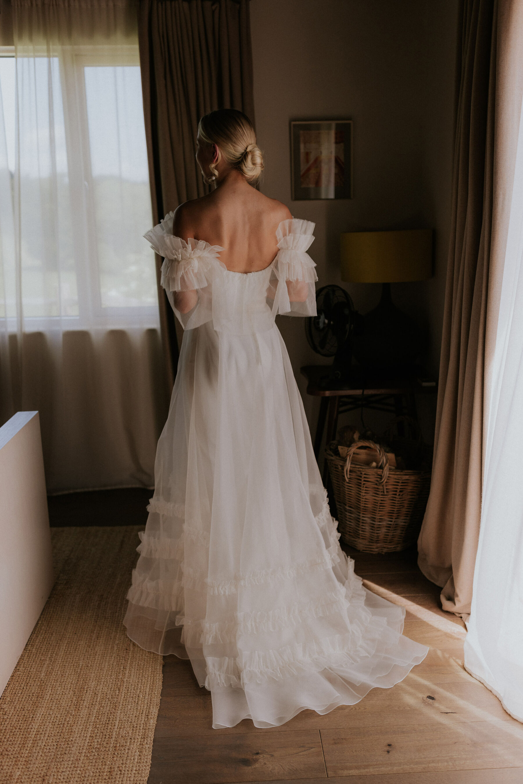 Alice in Halfpenny London for her Elegant English Vineyard Wedding 5 Halfpenny London bride Maja Tsolo Photography 17