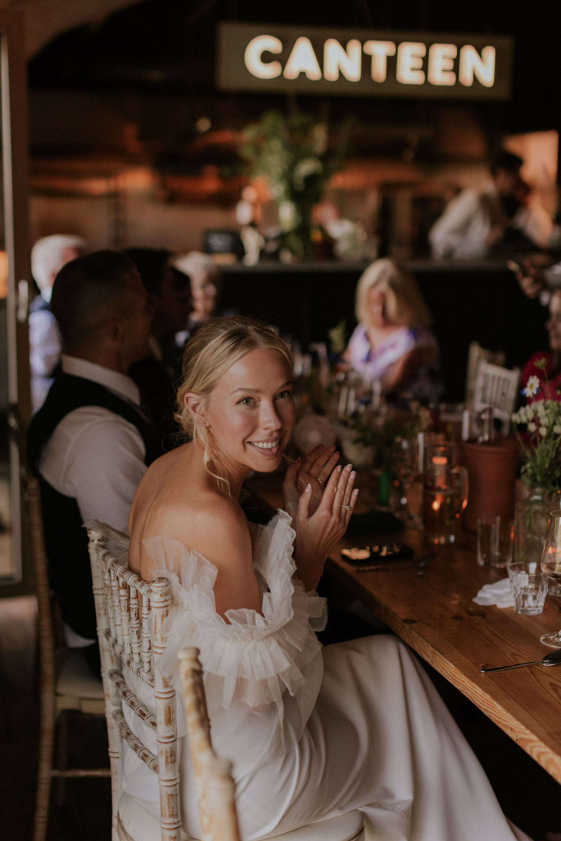 Alice in Halfpenny London for her Elegant English Vineyard Wedding 39 Halfpenny London bride Maja Tsolo Photography 87