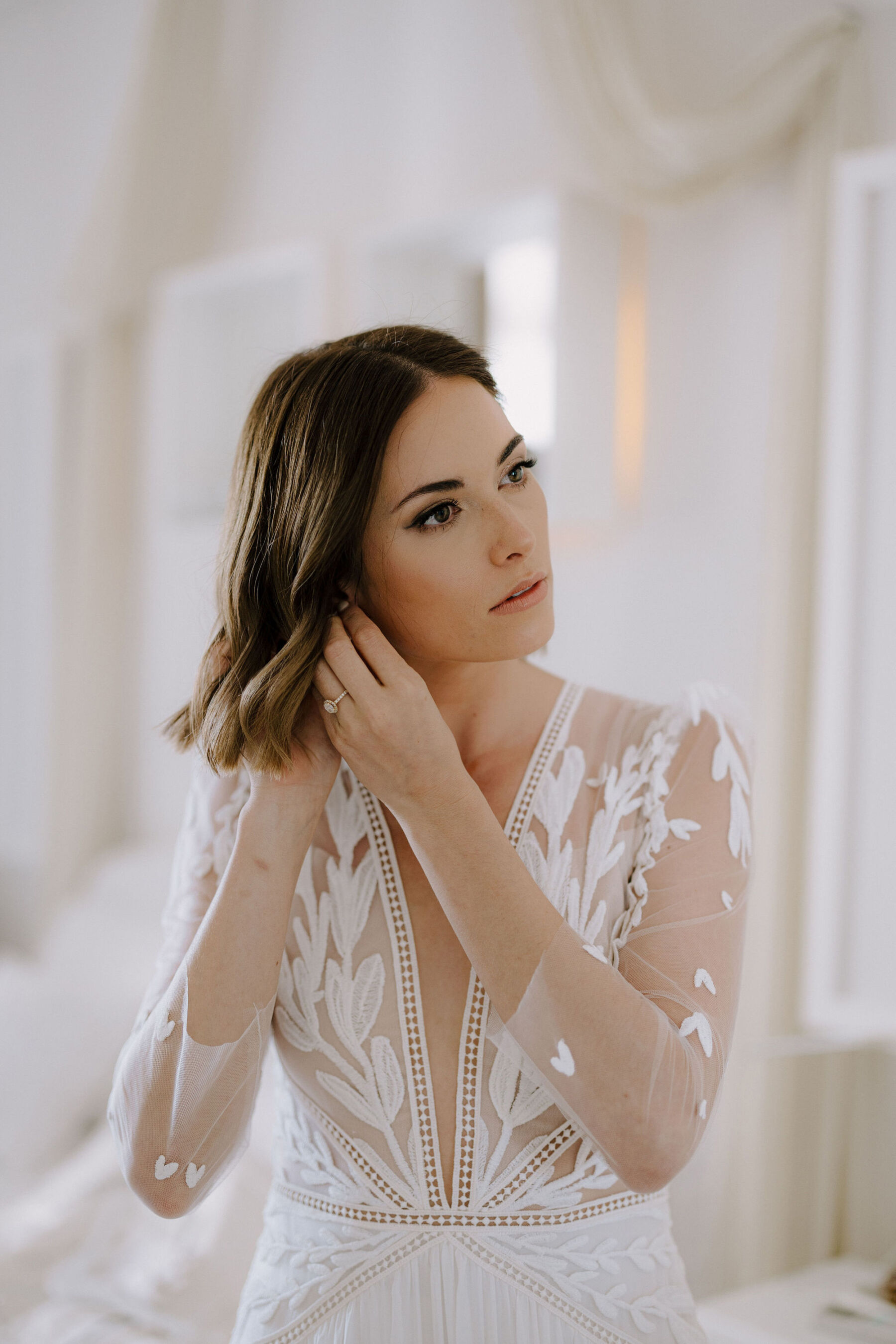 Lindsay in Margaux Tardits for her Chic and Elegant Destination Wedding in Puglia 6 Margaux Tardits wedding dress.