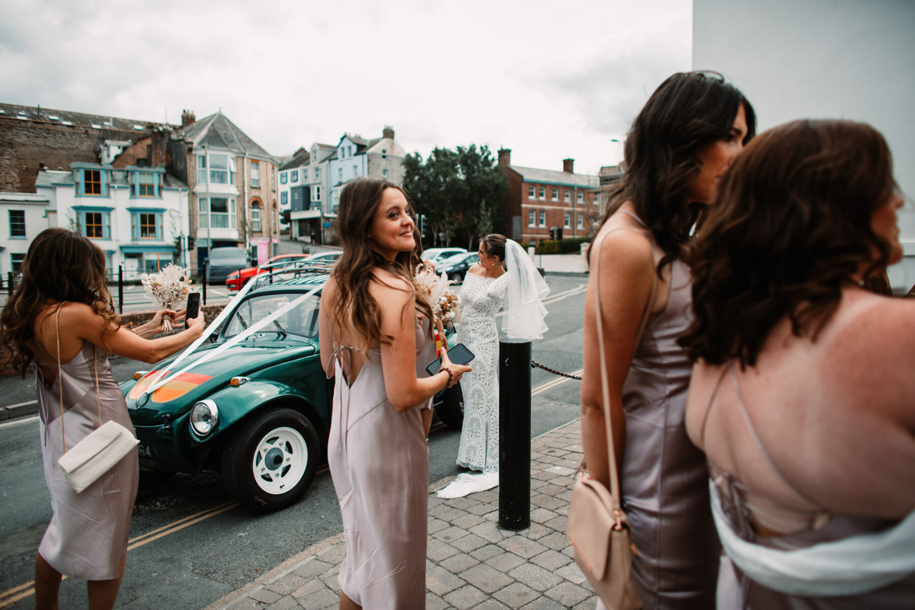 A Devon Wedding with a Sea View for Georgie in Grace Loves Lace 18 Grace Loves Lace bridesmaids dresses