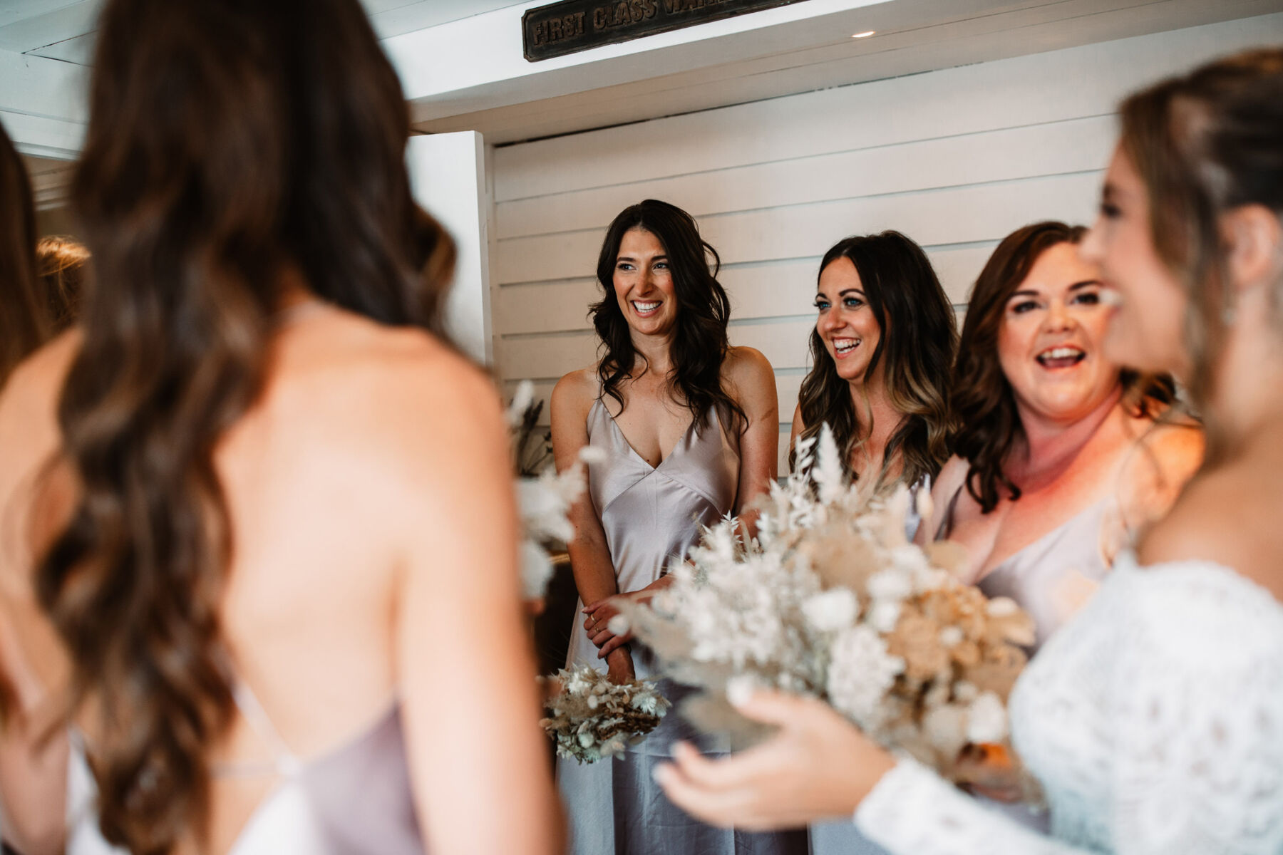 A Devon Wedding with a Sea View for Georgie in Grace Loves Lace 17 Grace Loves Lace bridesmaids dresses