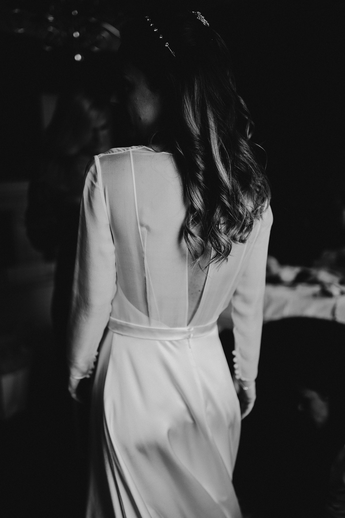 10 Brides Who Wore a Sustainable Wedding Dress by Andrea Hawkes Bridal 34 Andrea Hawkes Bridal wedding dress and veil