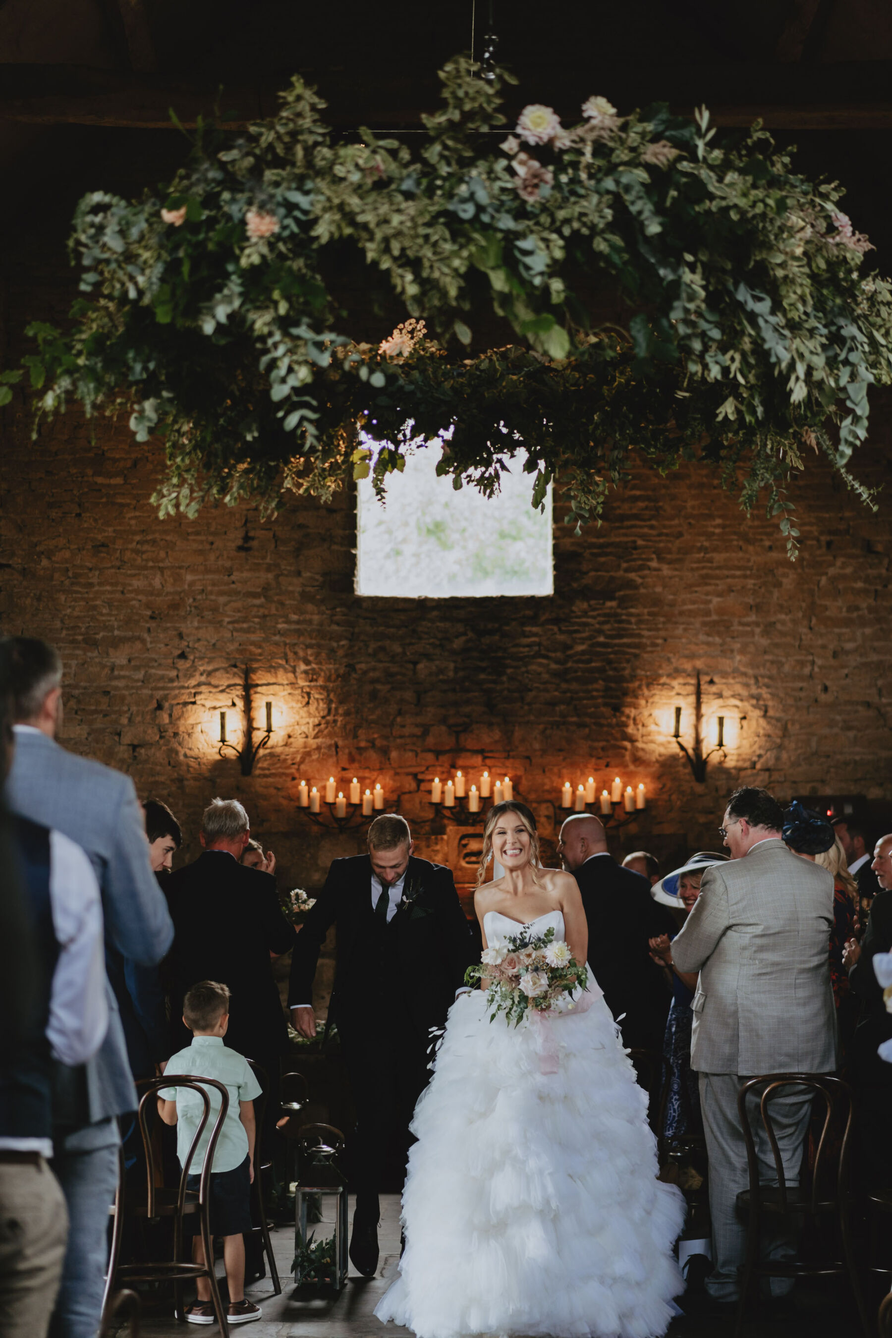 A Bespoke Sally Bean Gown in Layers of Ruffled Tulle for Hollie and her Cripps Barn Wedding 14 Cripps Barn Wedding Sally Bean dress 434