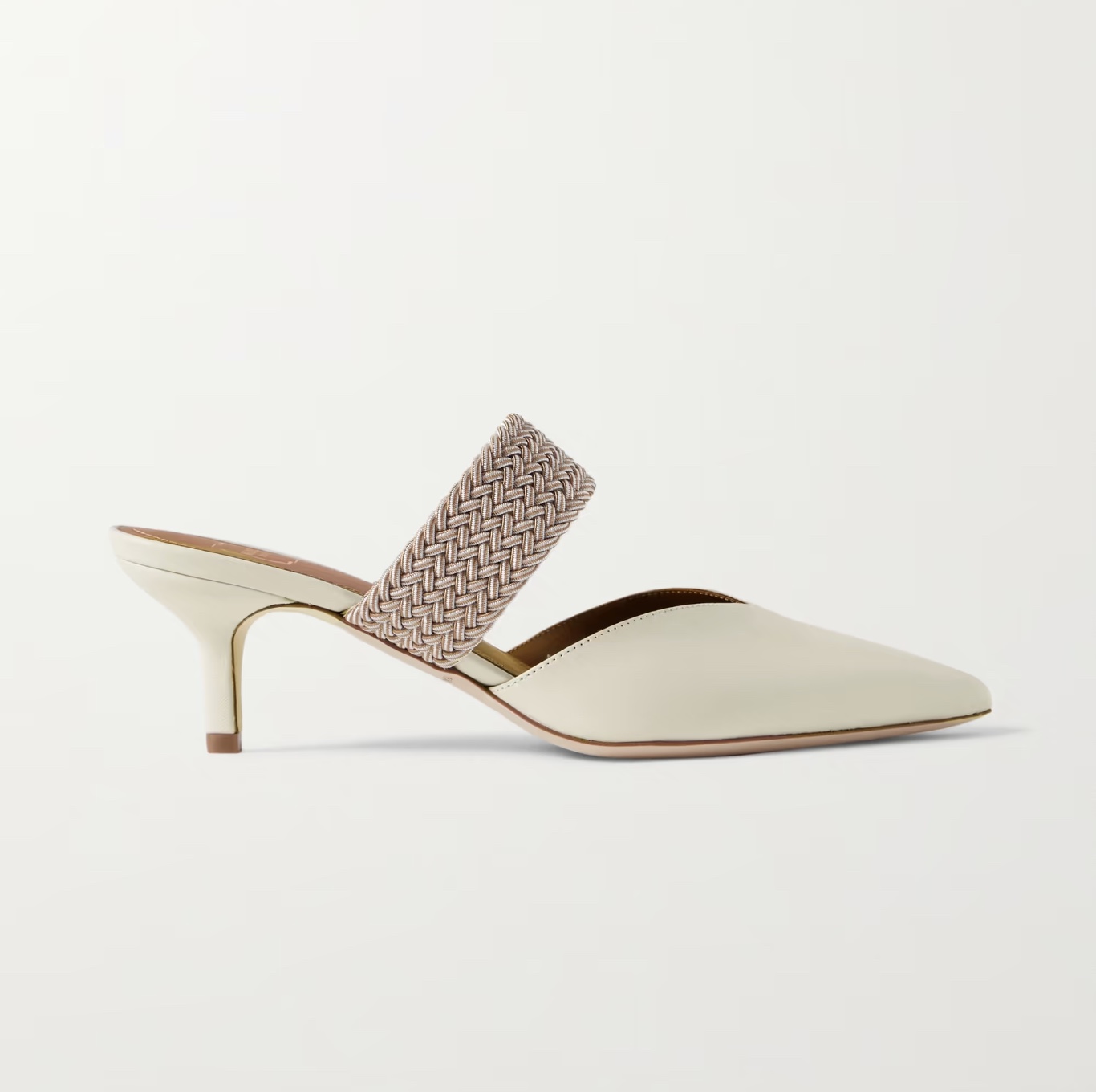 Malone Soulier Maisie Mules flat wedding shoes