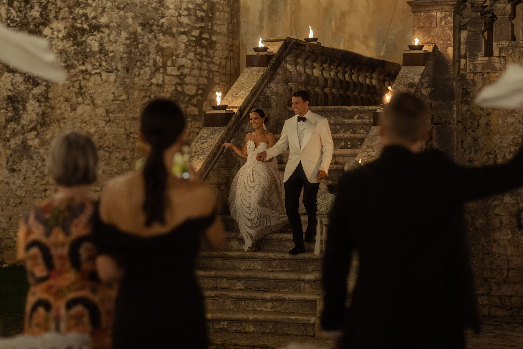 An Oscar de la Renta Gown and White Tuxedo for Sophia and Nick's Classy and Elegant Italian Wedding 32 Oscar de la Renta wedding Puglia The Ferros Photography 158