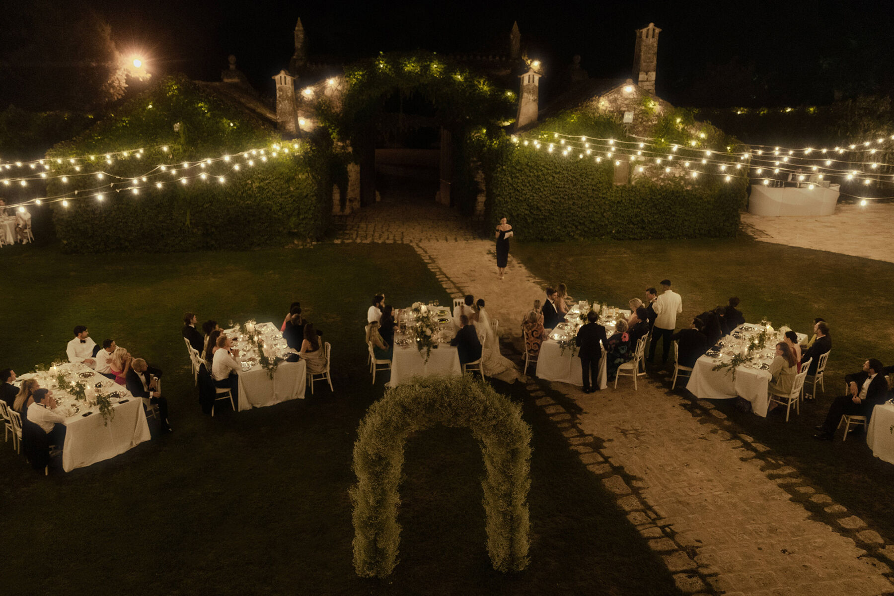 An Oscar de la Renta Gown and White Tuxedo for Sophia and Nick's Classy and Elegant Italian Wedding 30 Oscar de la Renta wedding Puglia The Ferros Photography 169