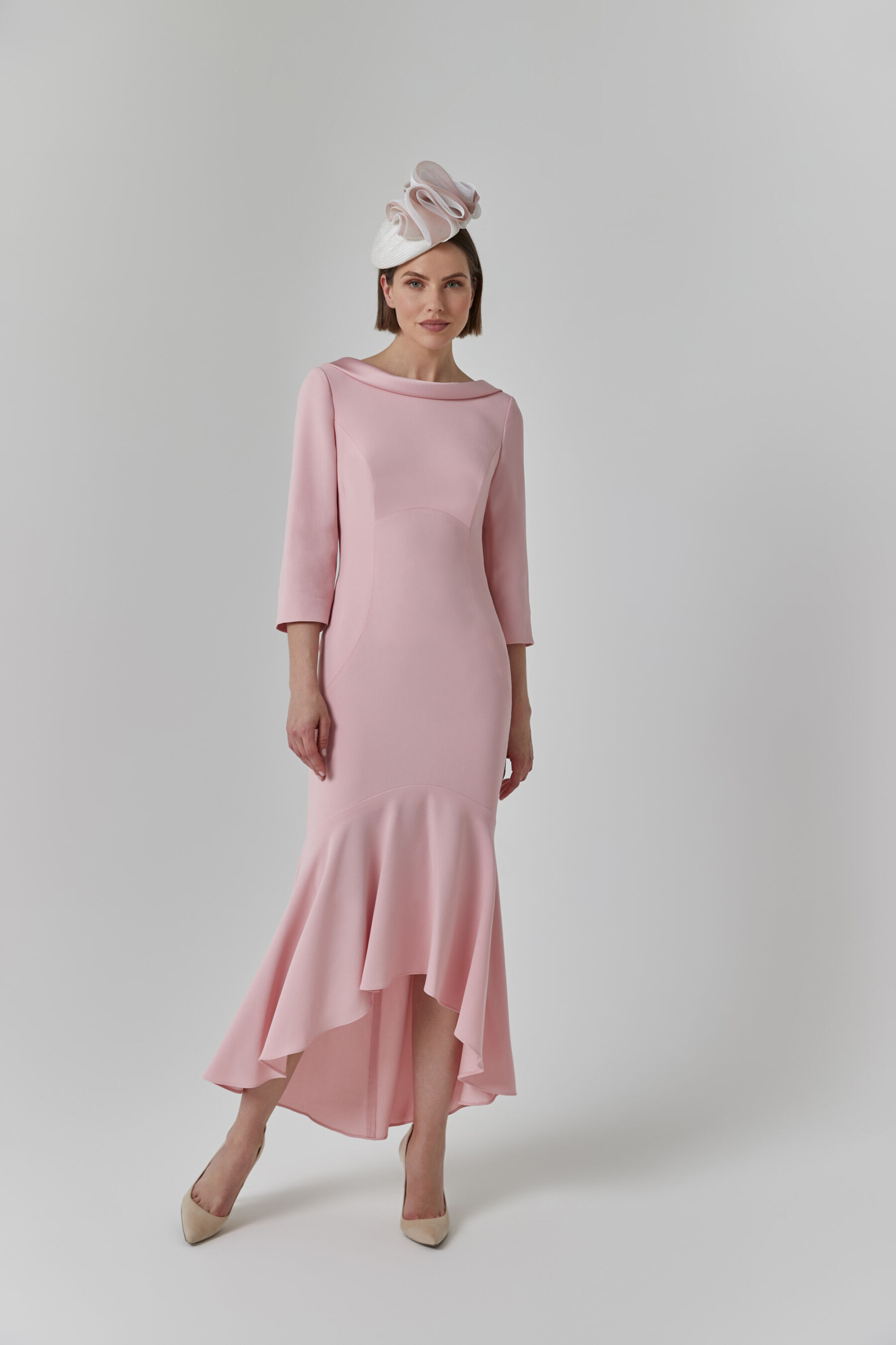 The Most Stylish Mother of the Bride Outfits 4 Pink mother of the bride dress, Sassi Holford.