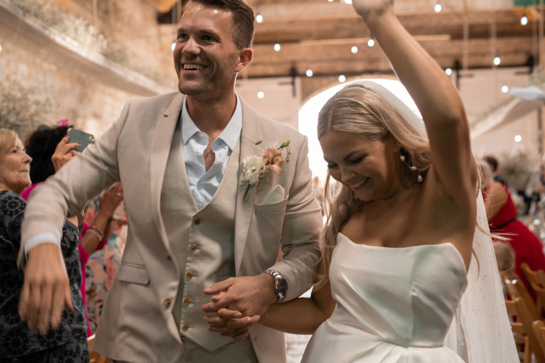 Amy in Aleena Leena for her Mediterranean Inspired Wedding in Whites and Neutrals 27 Alena Leena wedding dress 153