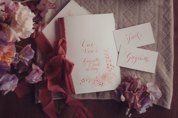 By Moon & Tide Wedding Calligraphy