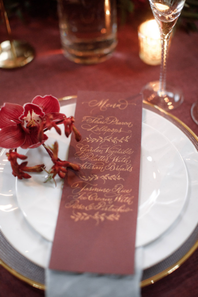 By Moon & Tide Wedding Calligraphy