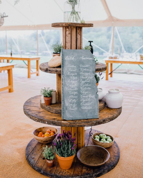 By Moon & Tide Wedding Calligraphy