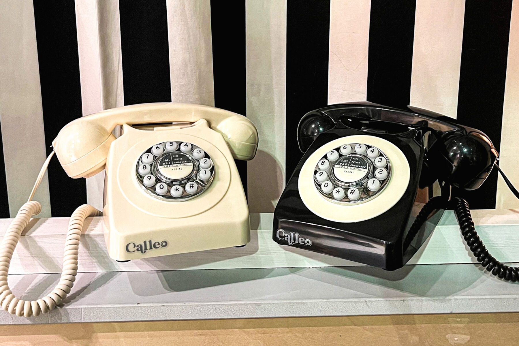 Calleo audio guest wedding book vintage telephone