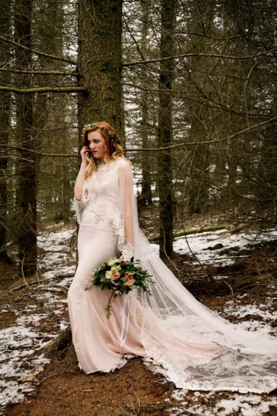 Dream Veils - handmade wedding veils and bridal capes UK