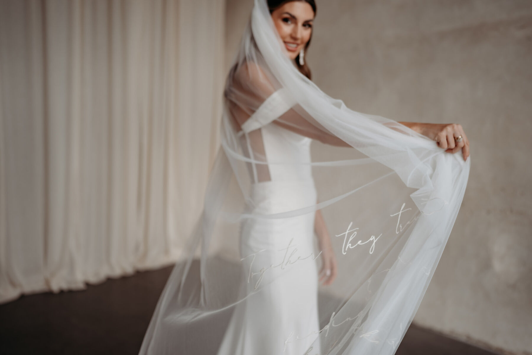 Embroidered wedding veils Rebecca Anne Designs 32