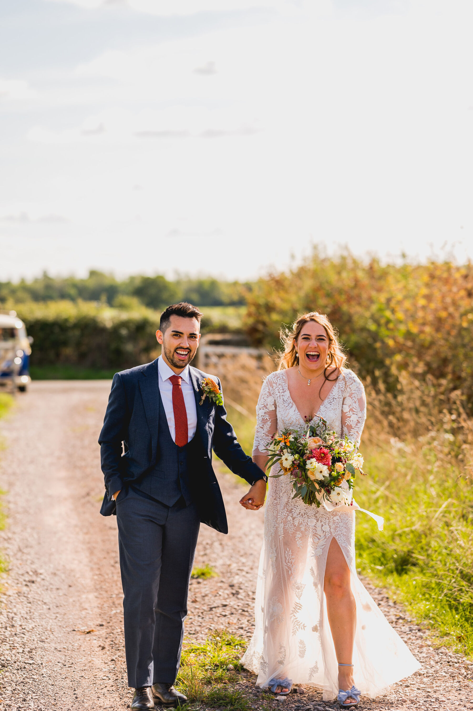 Georgie in Hermione de Paula for her Colourful & Joyful Wedding at Bittenham Springs in Gloucestershire 6 Hermione de Paula Bride 123 1