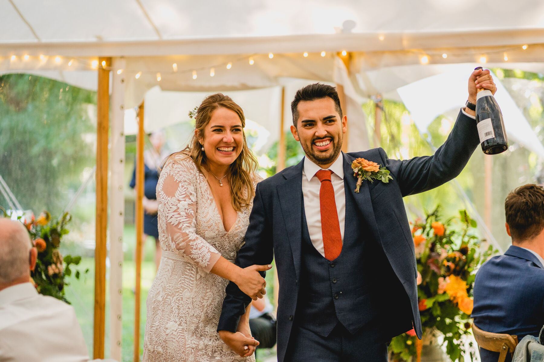 Georgie in Hermione de Paula for her Colourful & Joyful Wedding at Bittenham Springs in Gloucestershire 39 Hermione de Paula Bride 40 1