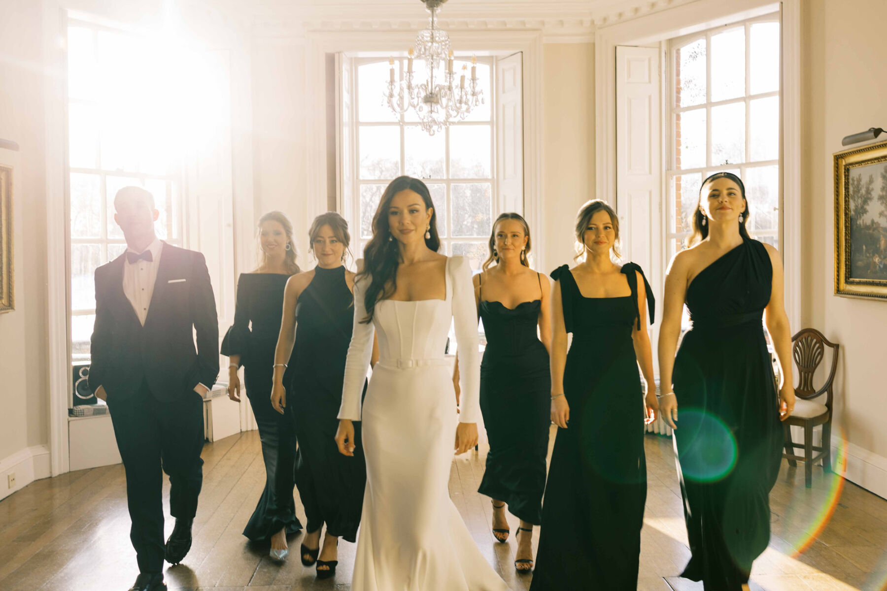 Suzanne Neville Glamour for a Classy & Romantic Winter Wedding at Iscoyd Park 28 Iscoyd Park Winter Wedding 58