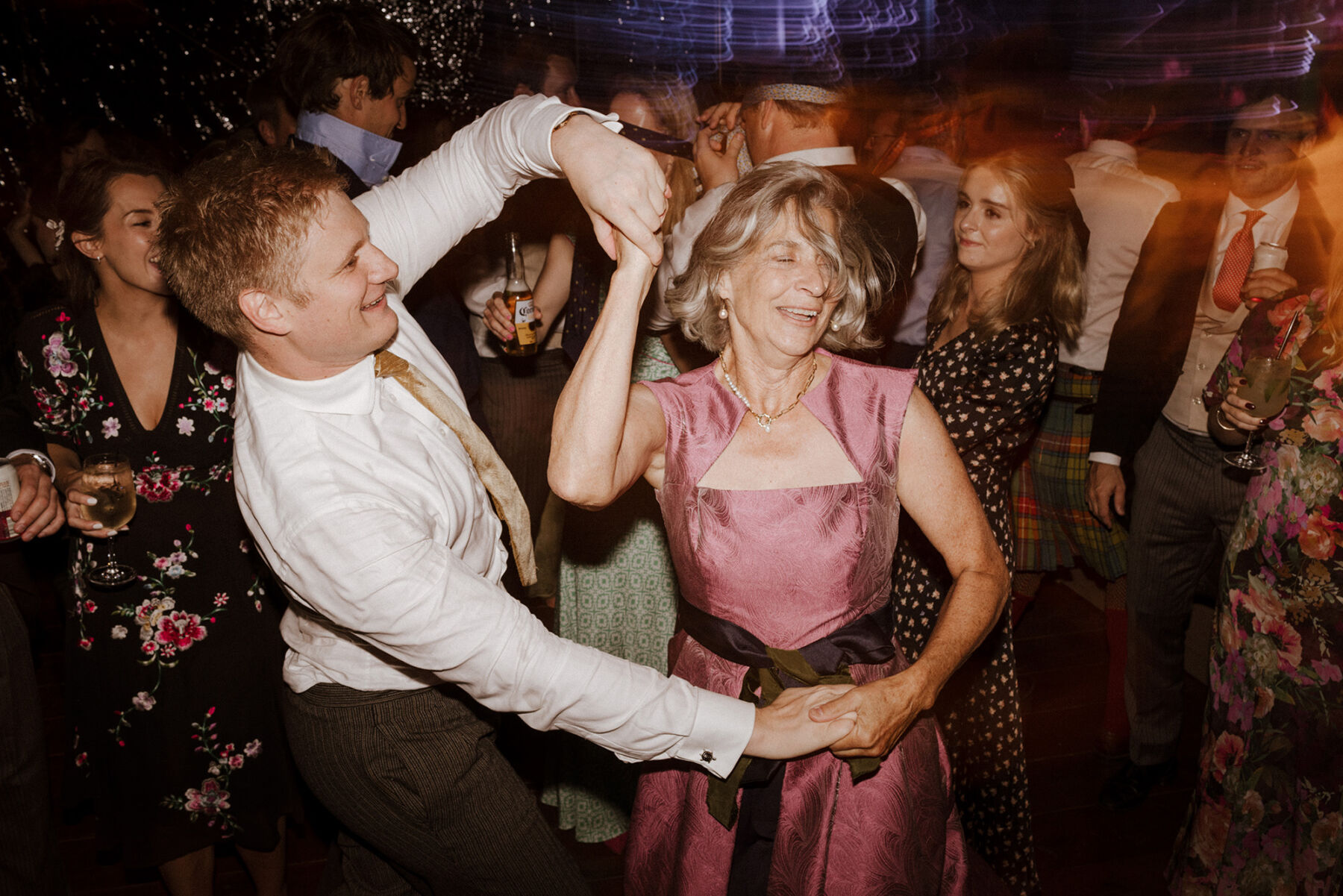 Mother of the bride on the dance floor