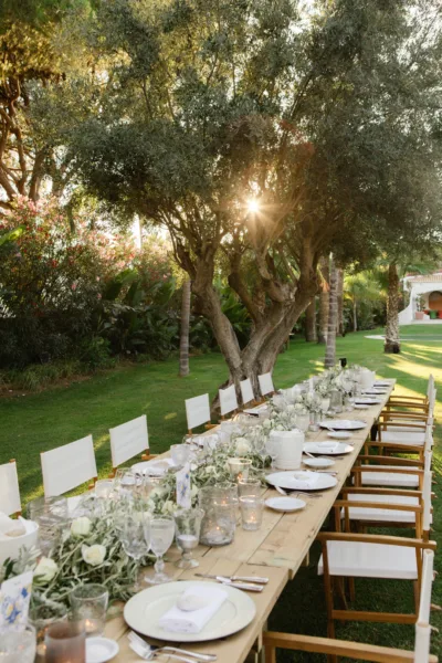 Private Algarve Vila wedding style