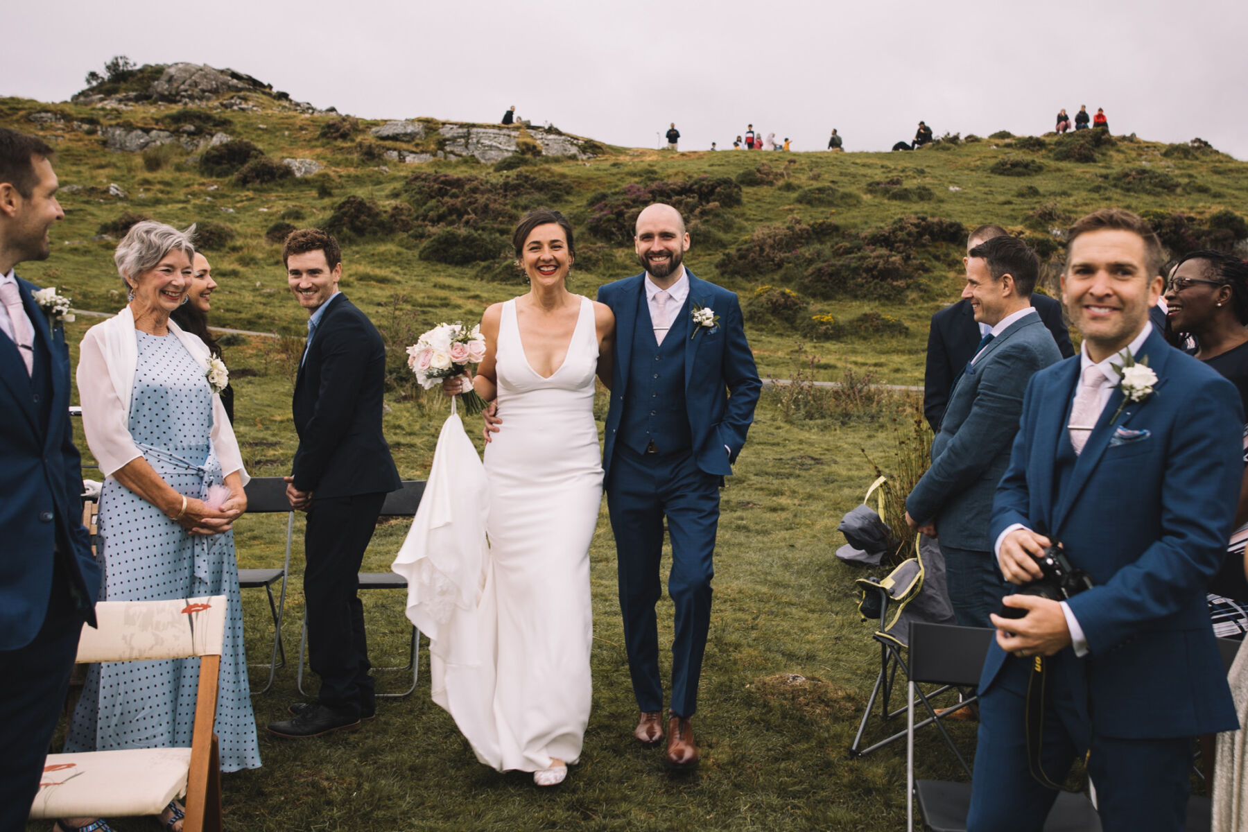 Dawn in Pronovias for her Lovely & Laidback Lakeside Wedding in Wales 16 Pronovias bride wedding in Wales 58