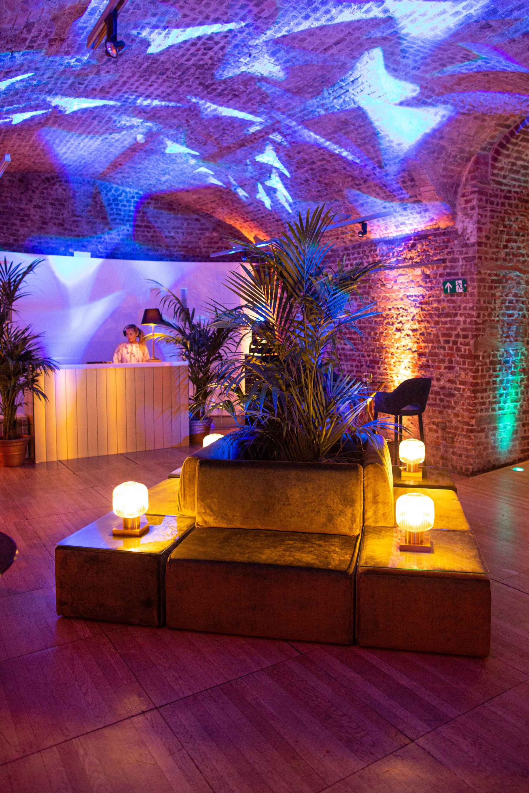 The vaults at RSA House, sustainable London wedding venue