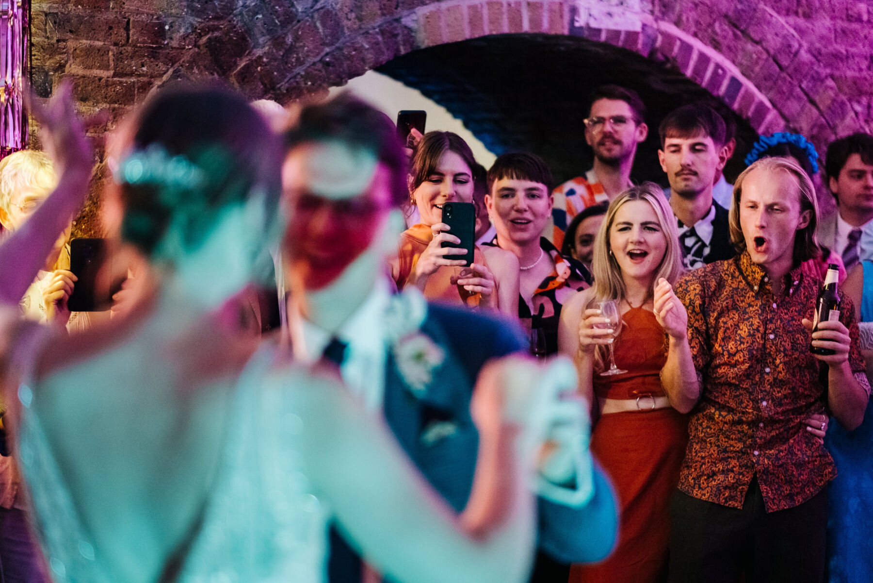 Emma and Seb's Fun and Joyful Wedding at Shoreditch Studios 44 Shoreditch Studio wedding 178
