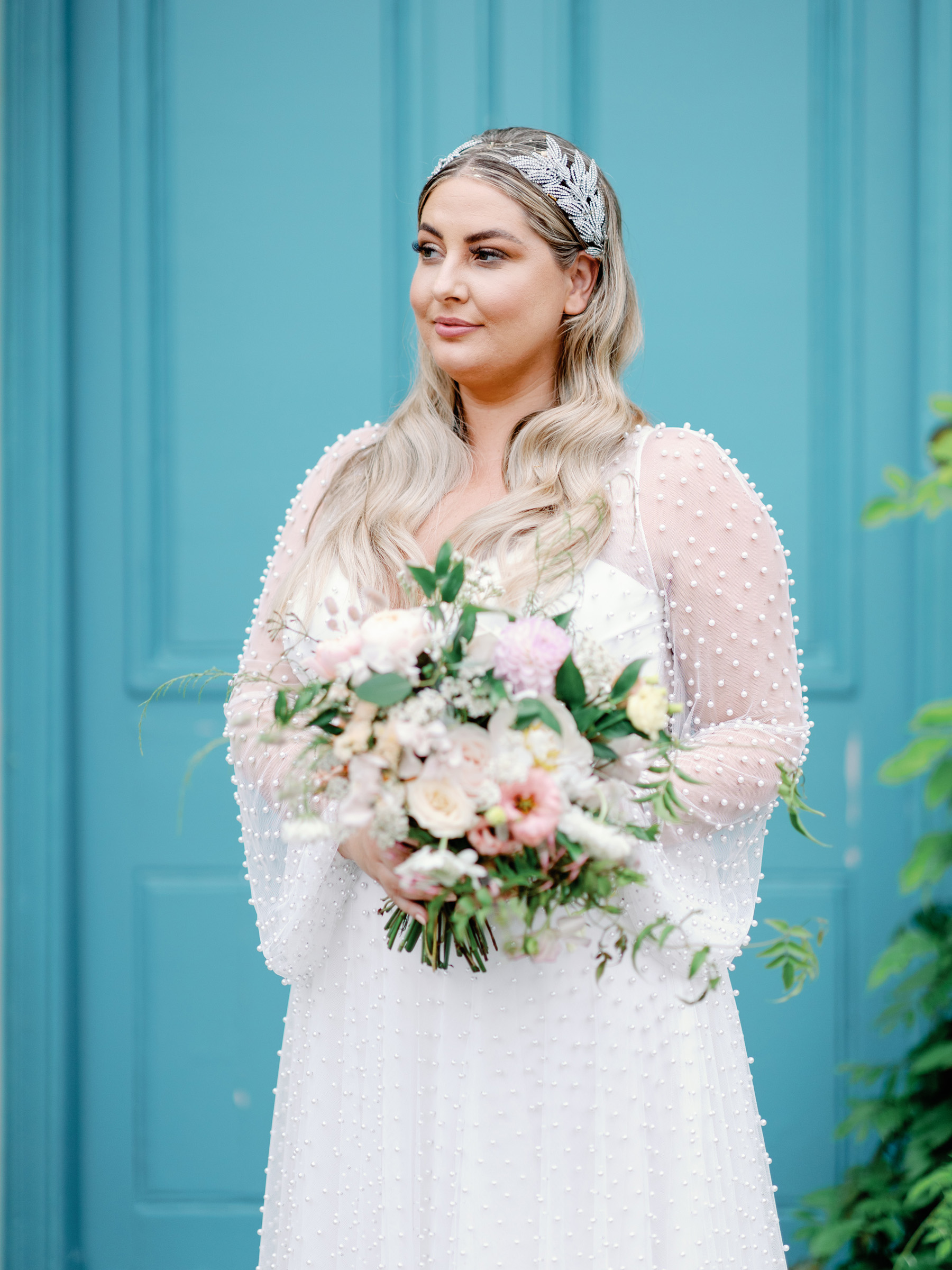 Pearl wedding dress by Willowby by Watters