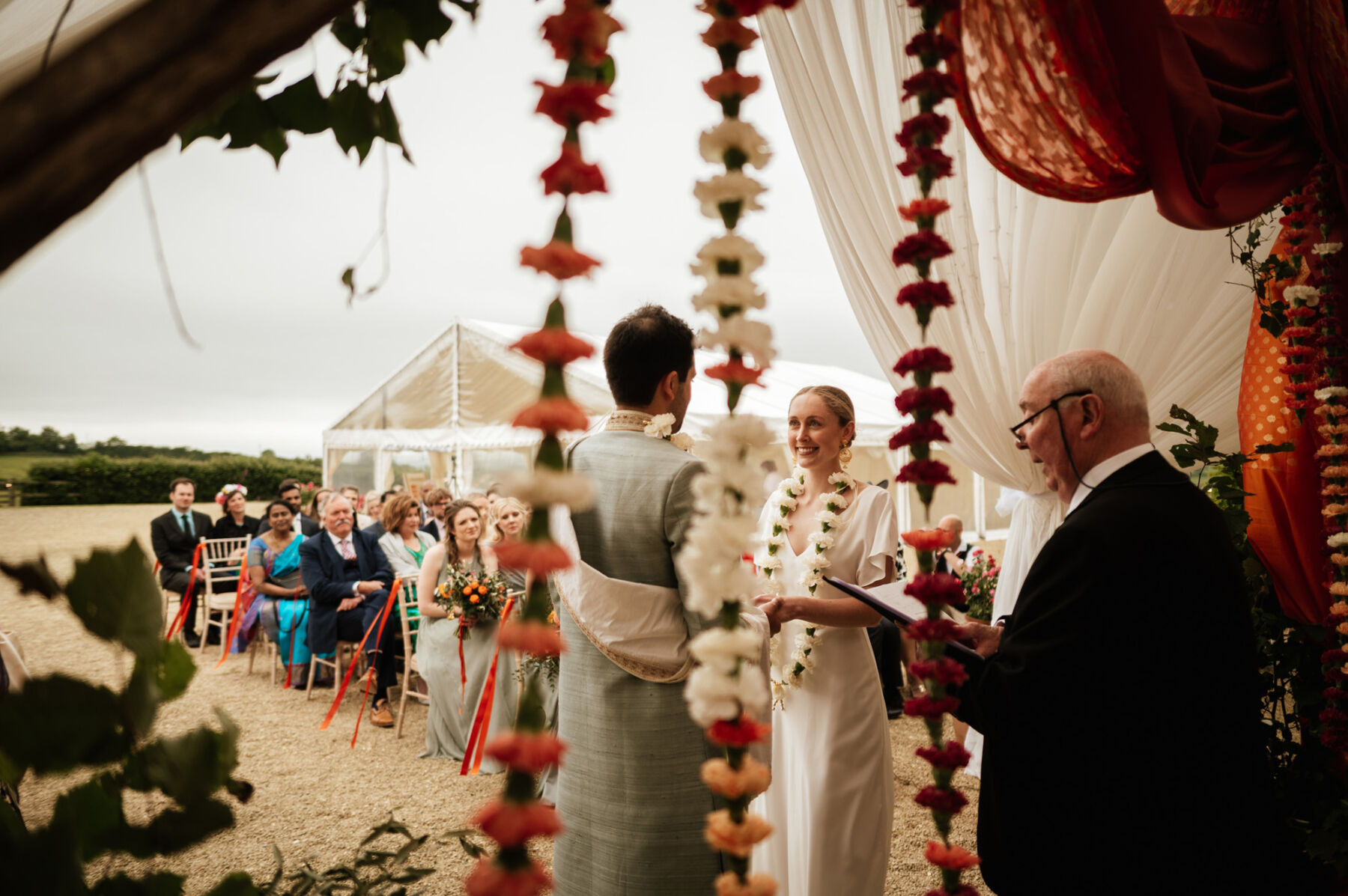 Heather in Belle & Bunty for her Multicultural Wedding in Dorset 17 Belle Bunty Bride 75