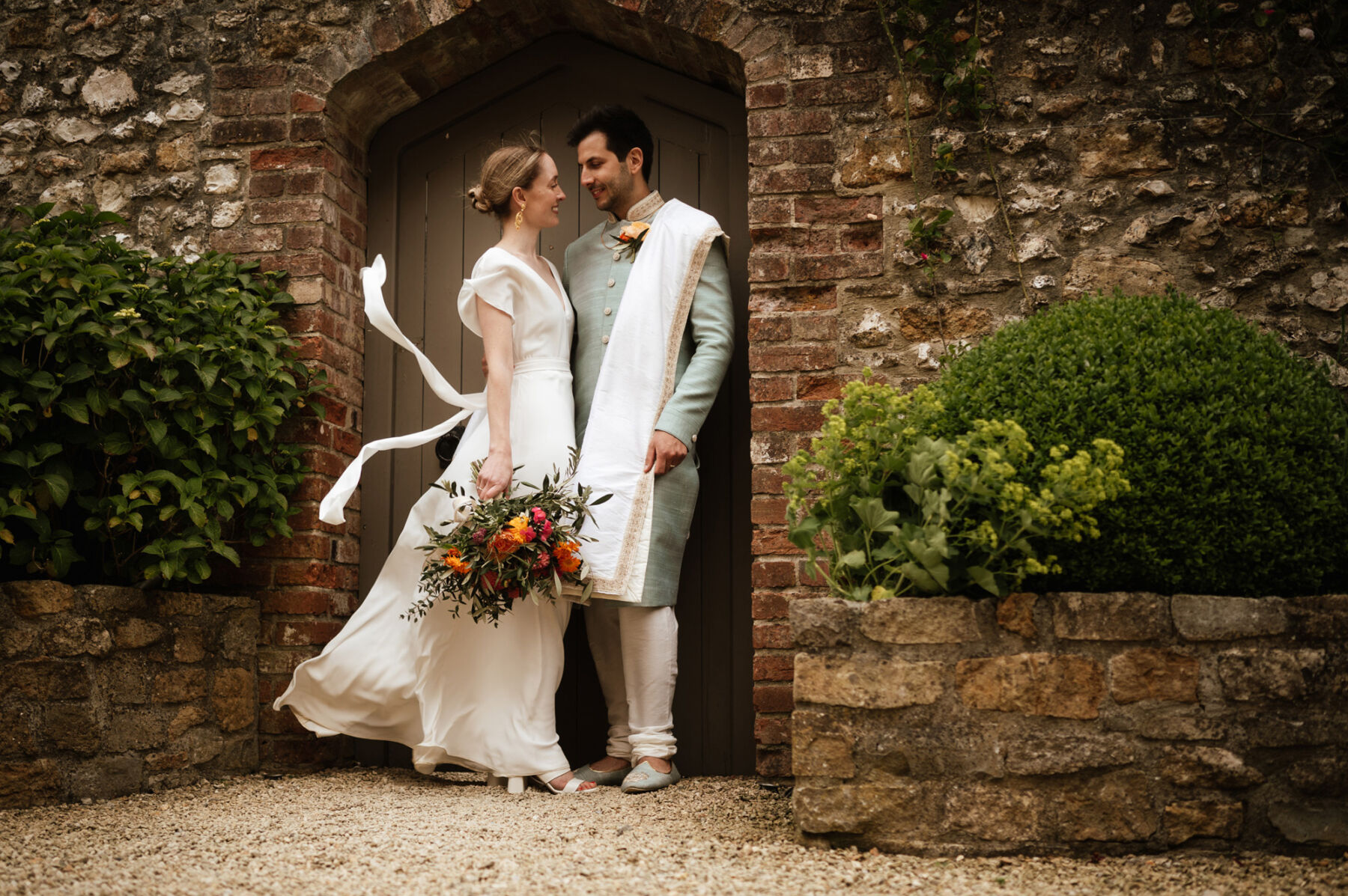 Heather in Belle & Bunty for her Multicultural Wedding in Dorset 26 Belle Bunty wedding dress