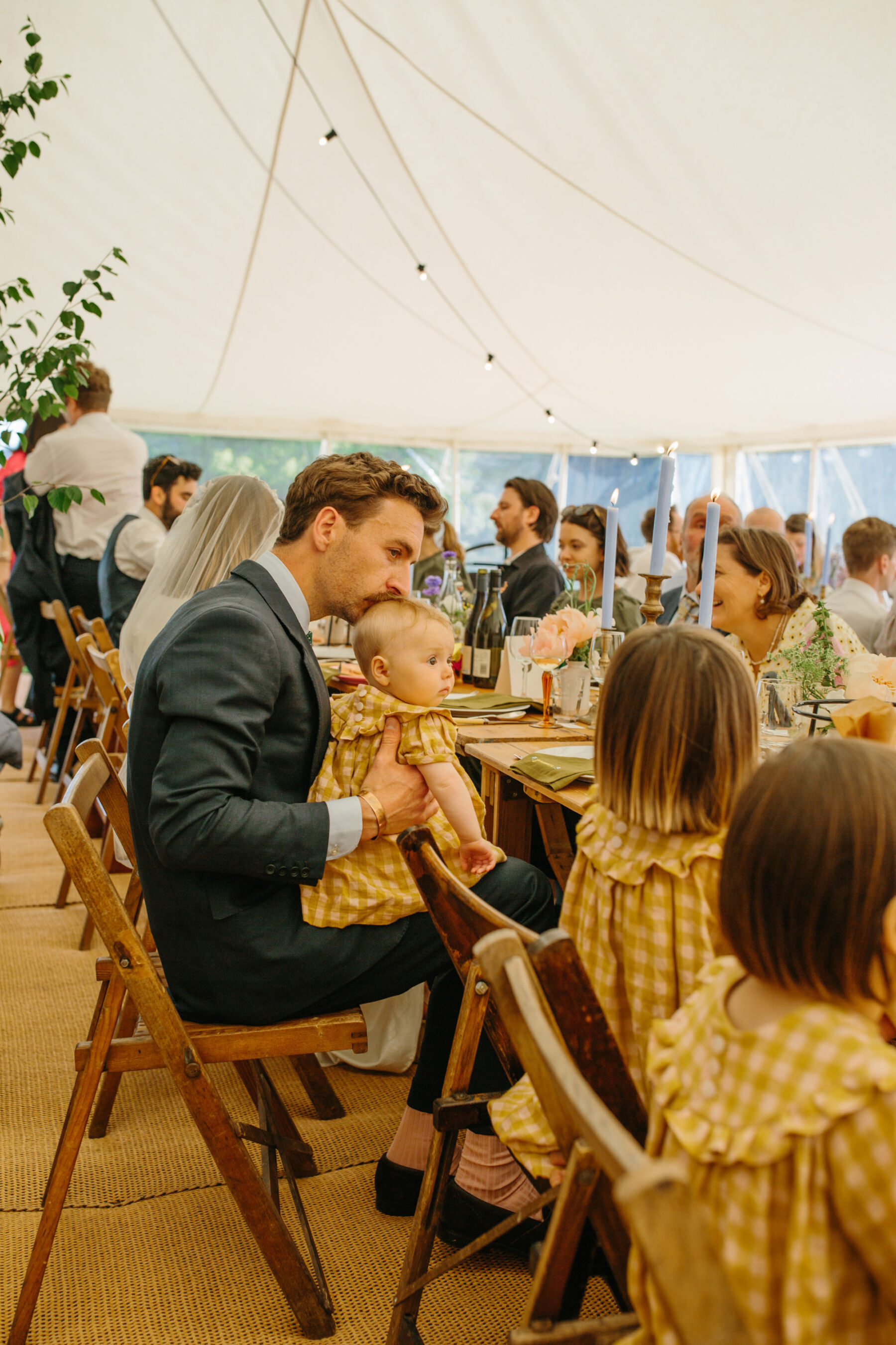 A Lilly Ingenhoven Dress & Loeffler Randal Shoes for a Child Friendly Wedding in the Cotswolds 45 Cotswolds Wedding Lily Ingenhoven dress 126