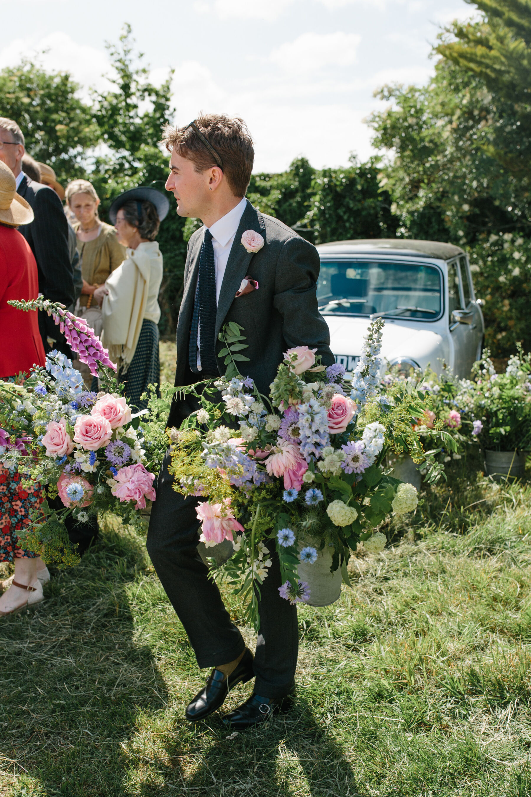 A Lily Ingenhoven Dress & Loeffler Randal Shoes for a Child Friendly Wedding in the Cotswolds 33 Cotswolds Wedding Lily Ingenhoven dress 145