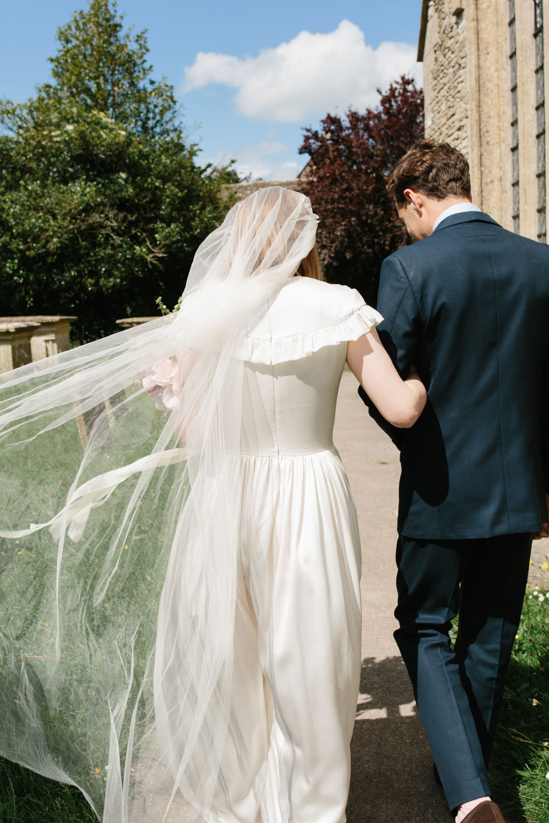 A Lilly Ingenhoven Dress & Loeffler Randal Shoes for a Child Friendly Wedding in the Cotswolds 24 Cotswolds Wedding Lily Ingenhoven dress 155