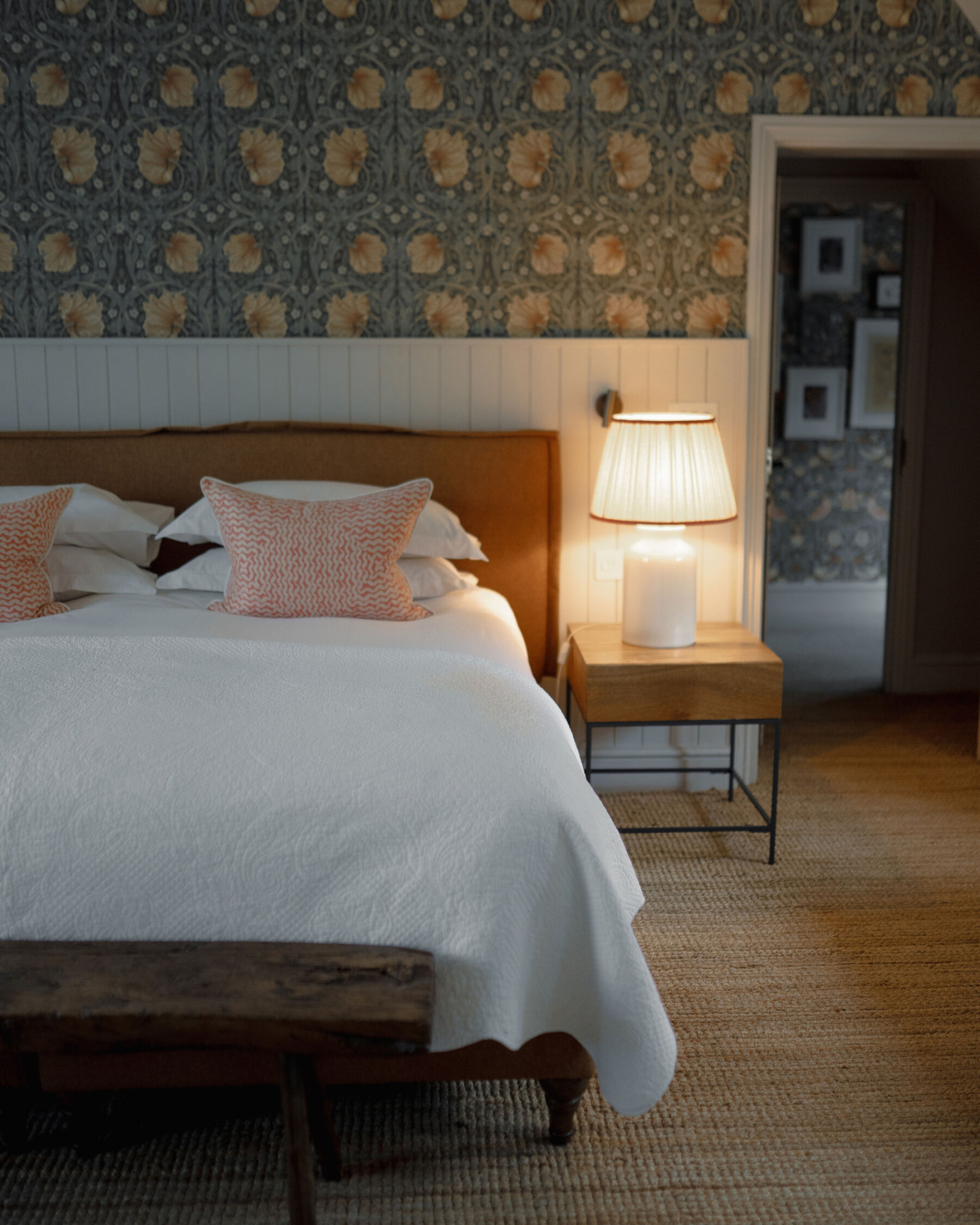 Hampton Manor: A Modern, Reimagined & Wildly Romantic Wedding Venue 30 Bedroom at Hampton Manor.