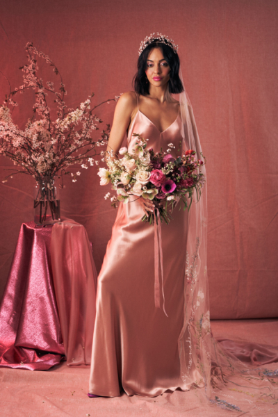 Kate Beaumont: Dopamine Dressing For Brides With Coloured Wedding Dresses