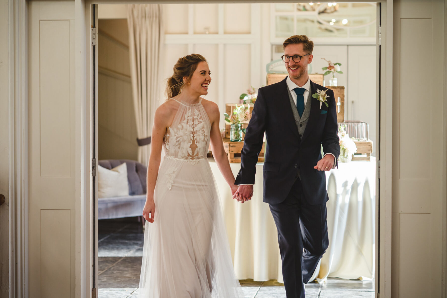 An Anna Kara Dress for a Relaxed and Sentimental Wedding at Millbridge Court in Hampshire 30 Millbridge Court wedding Anna Kara bride 50
