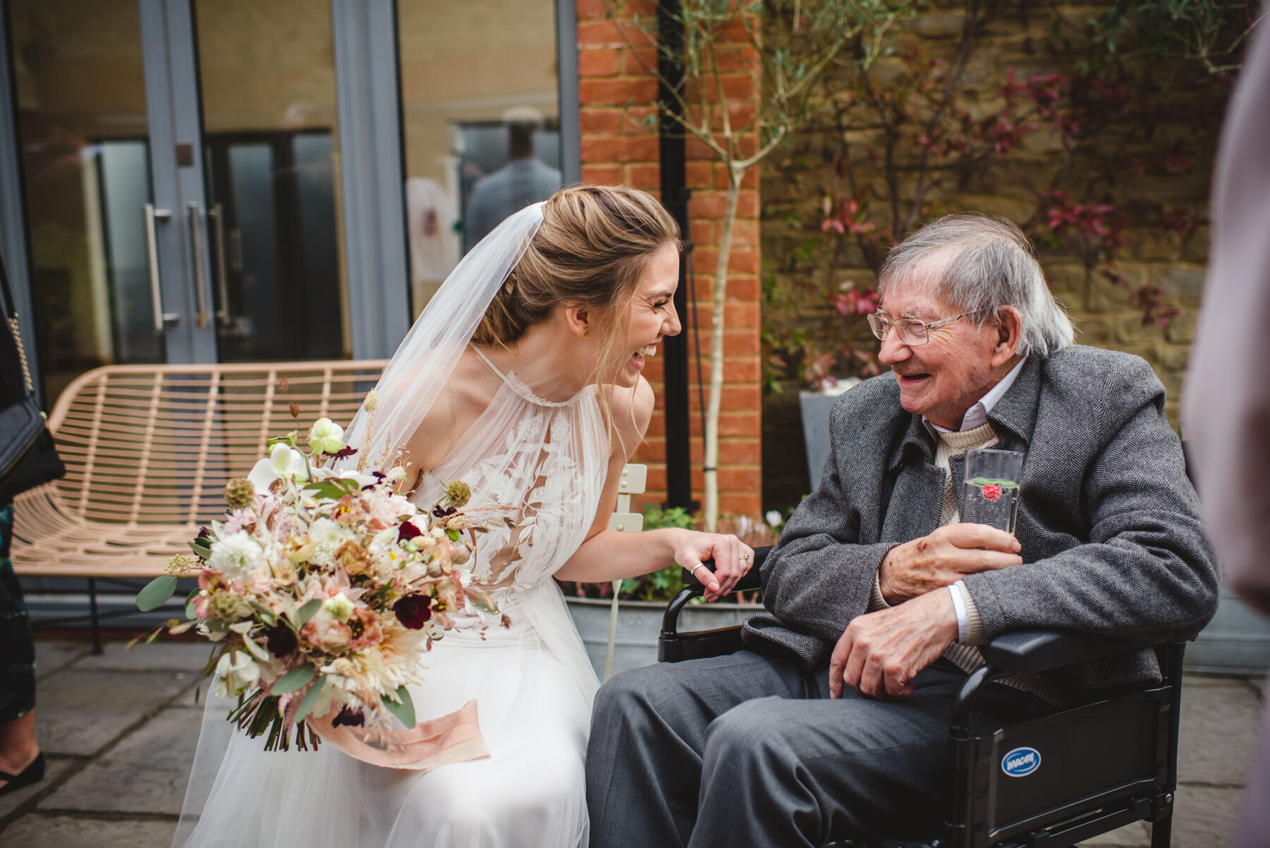 An Anna Kara Dress for a Relaxed and Sentimental Wedding at Millbridge Court in Hampshire 22 Millbridge Court wedding Anna Kara bride 93