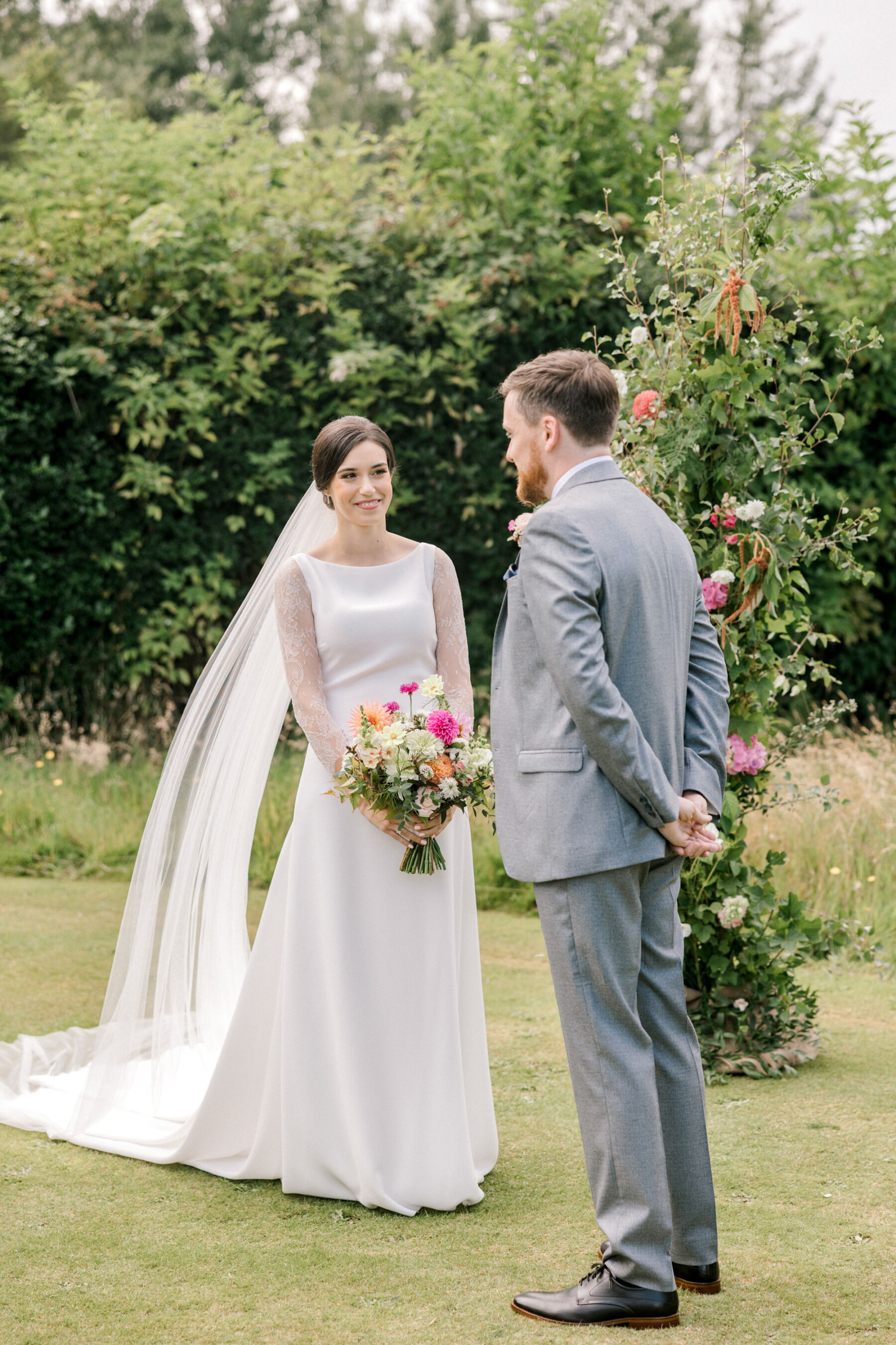 Pronovias Glamour for an Elegant Scottish Countryside Wedding at Ross Priory 19 Ross Priory Wedding Pronovias 121