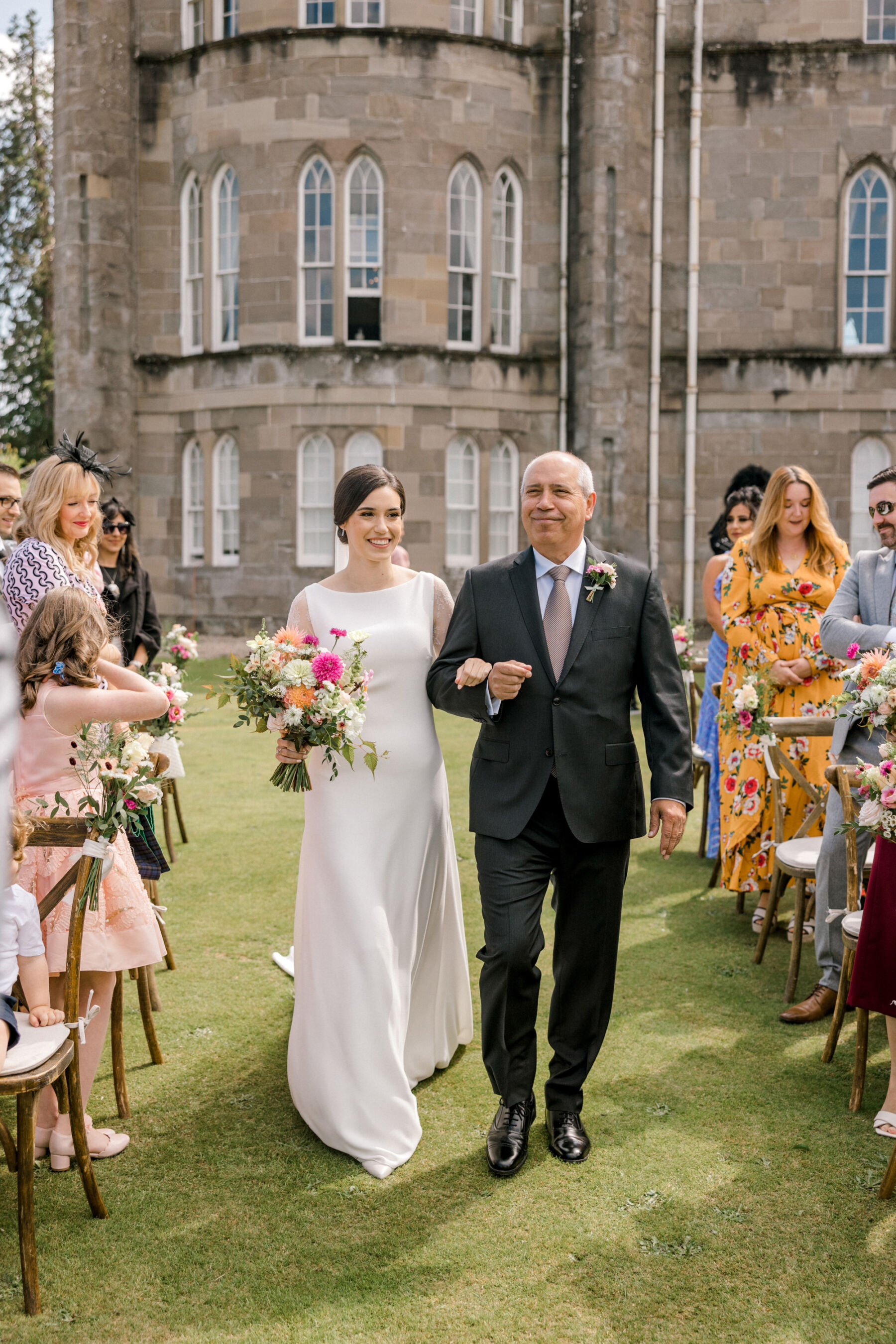 Pronovias Glamour for an Elegant Scottish Countryside Wedding at Ross Priory 16 Ross Priory Wedding Pronovias 123