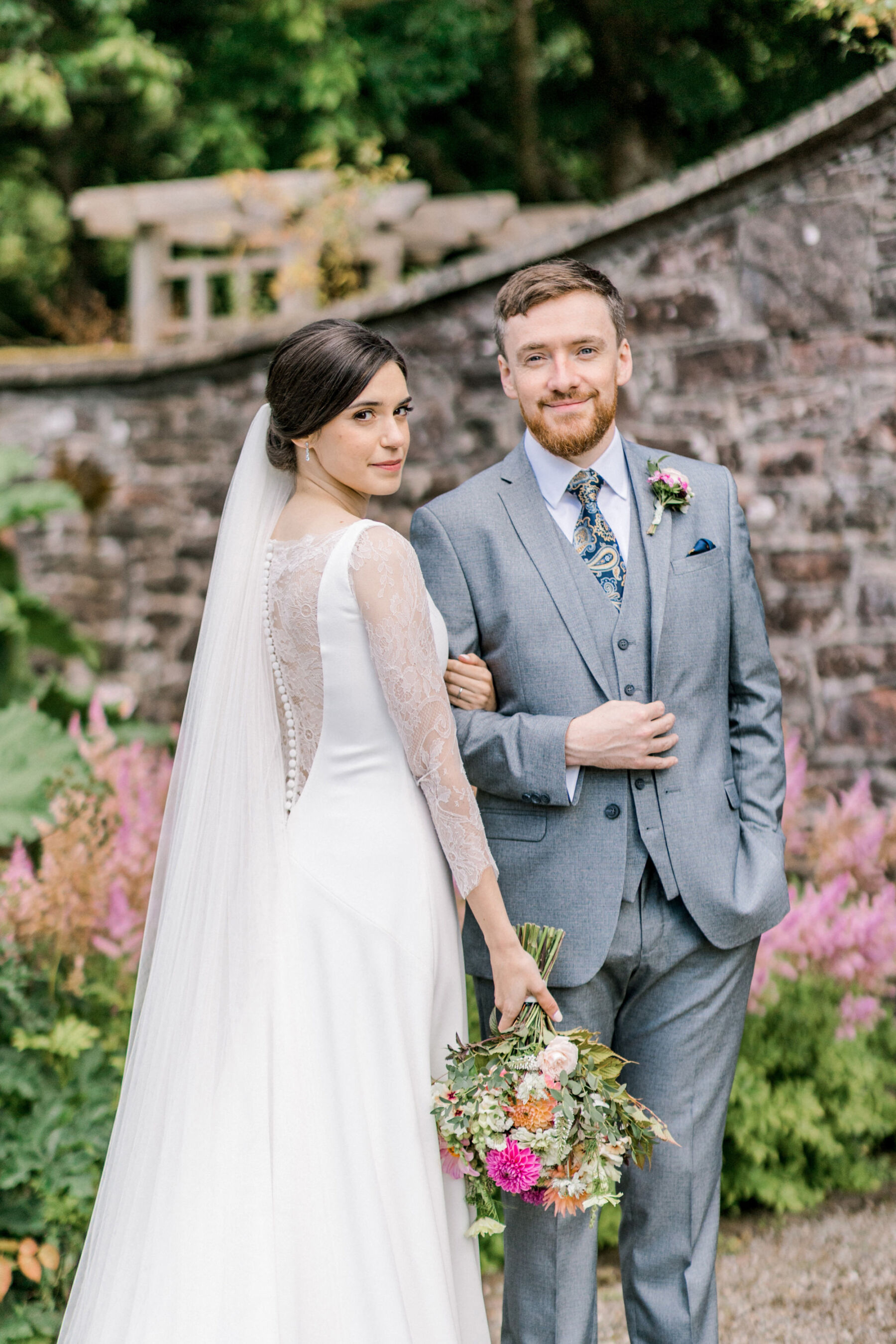 Pronovias Glamour for an Elegant Scottish Countryside Wedding at Ross Priory 24 Ross Priory Wedding Pronovias 46