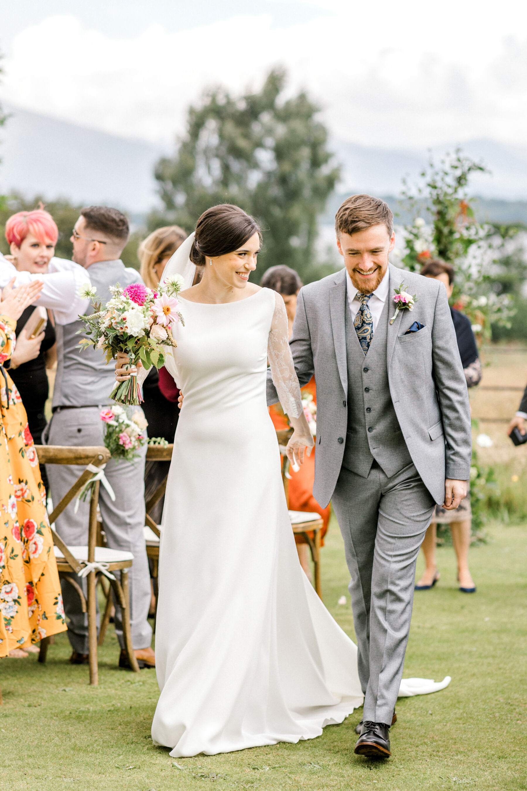 Pronovias Glamour for an Elegant Scottish Countryside Wedding at Ross Priory 21 Ross Priory Wedding Pronovias 99